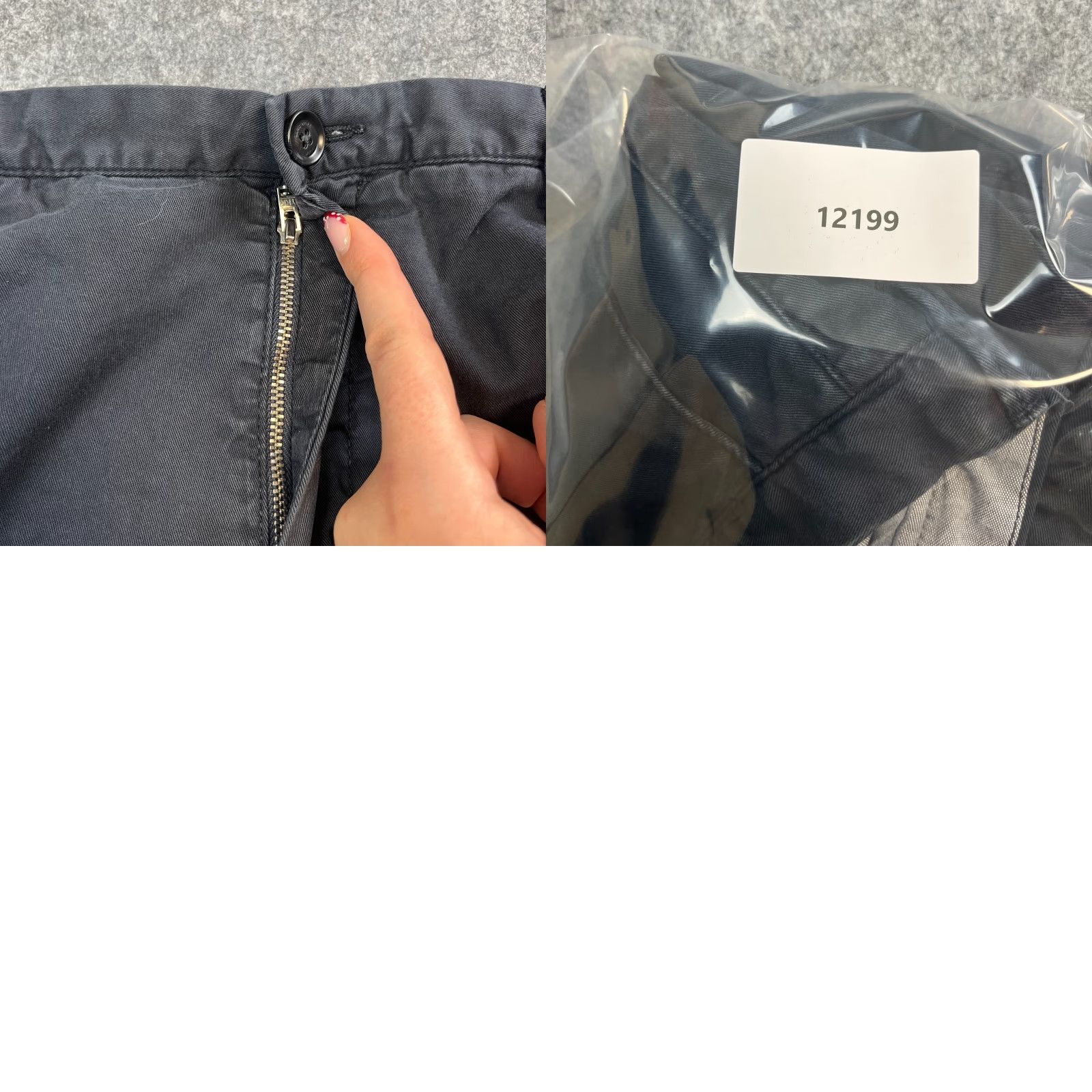 Hugo Boss Hugo Boss Slim Trousers Chino Pants Mens Regular 36 Grey Cotton Elastane Tapered Front Pocket Stretch Size 36 Mens Clothes Size US 36 / EU 52 - 9 Thumbnail