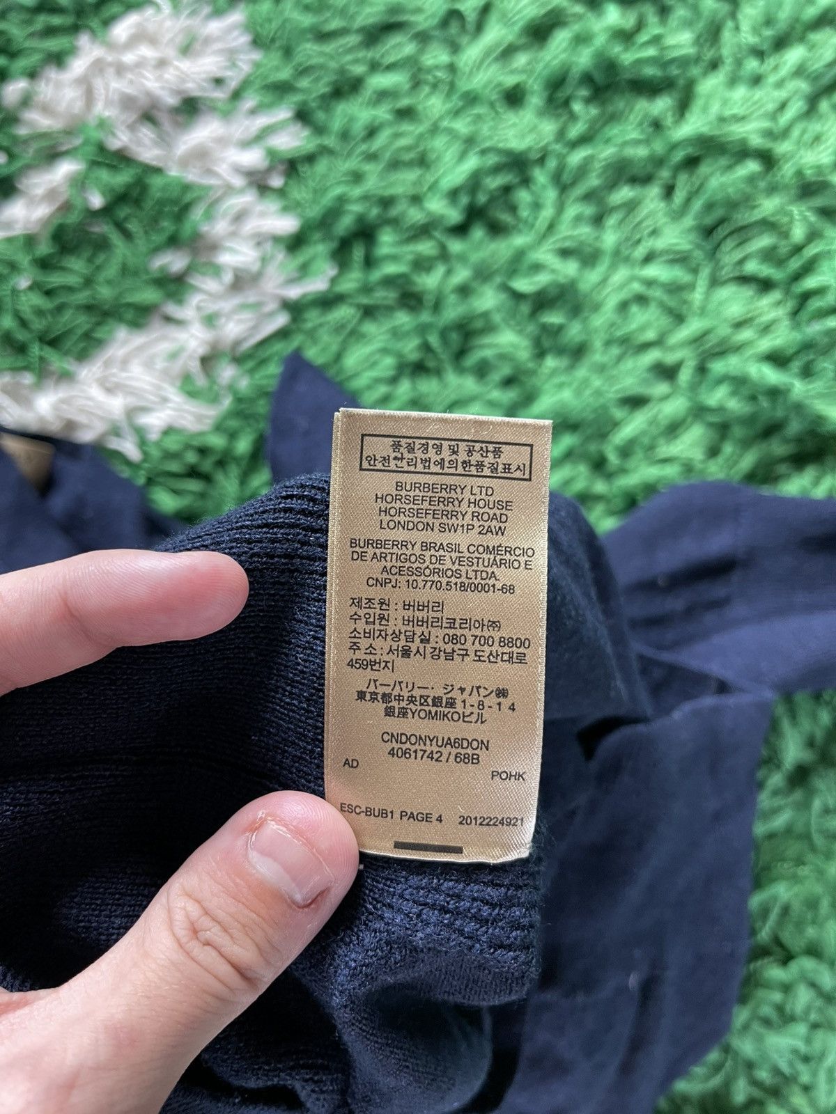 Burberry Burberry Sweater Pullover Size US M / EU 48-50 / 2 - 6 Thumbnail