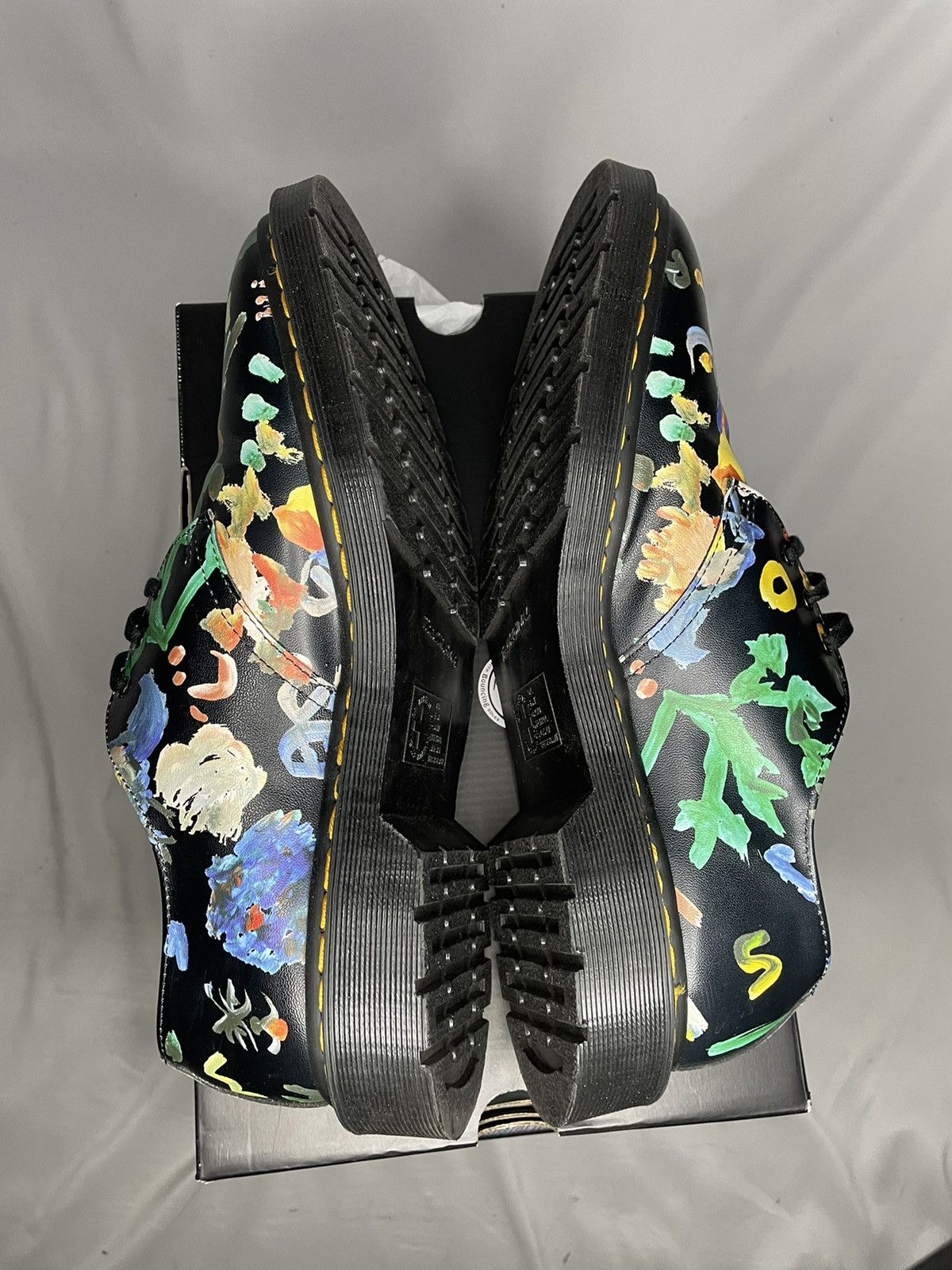 Dr. Martens × Supreme × Yohji Yamamoto Supreme x Yohji Yamamoto 1461 3-Eye Derby Size US 10.5 / EU 43-44 - 7 Thumbnail