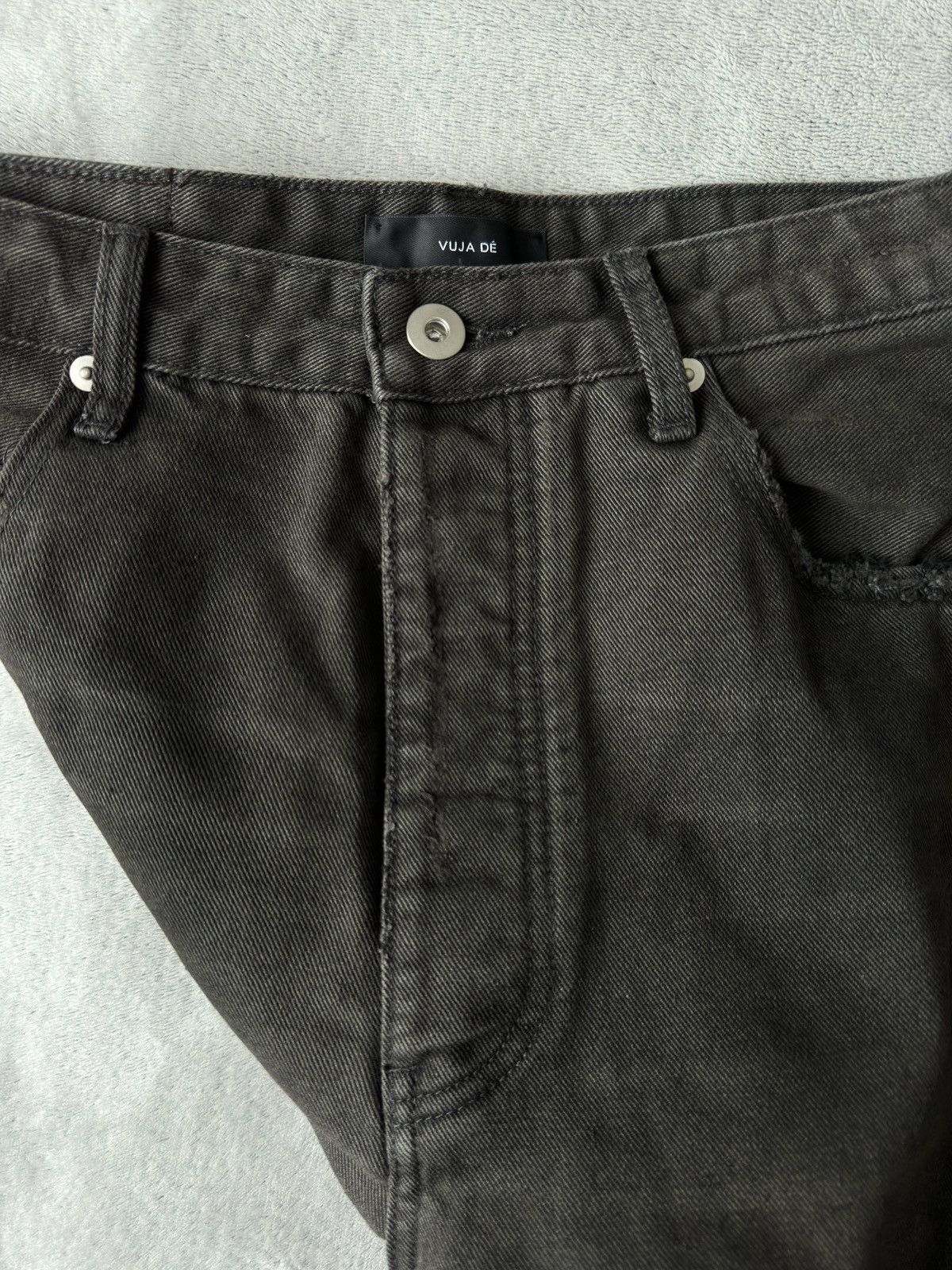 Vuja De Vuja De Steve Garment-Dyed Shadow Jeans 010 SS25 Size US 32 / EU 48 - 4 Thumbnail