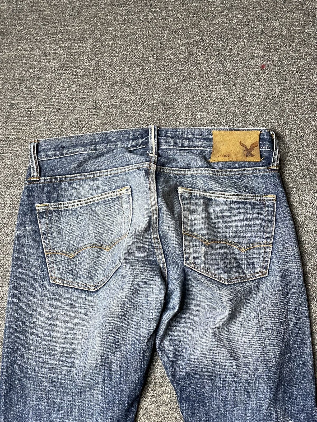 American Eagle Outfitters × Vintage American Eagle Outfitters Distressed Denim Jeans (92) Size US 30 / EU 46 - 14 Thumbnail