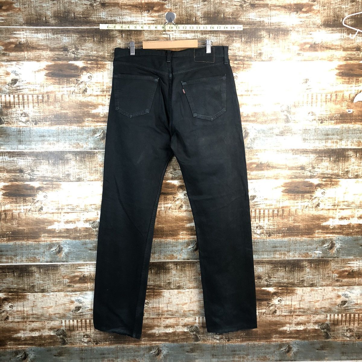 Levi's Levis Black vintage jeans Denim Pants #A2602 Size US 34 / EU 50 - 12 Thumbnail