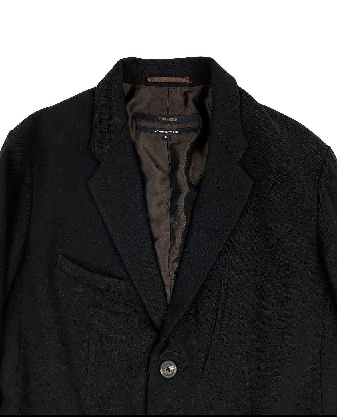 Ziggy Chen Ziggy Chen Classic Tailored Blazer Size 46R - 4 Thumbnail
