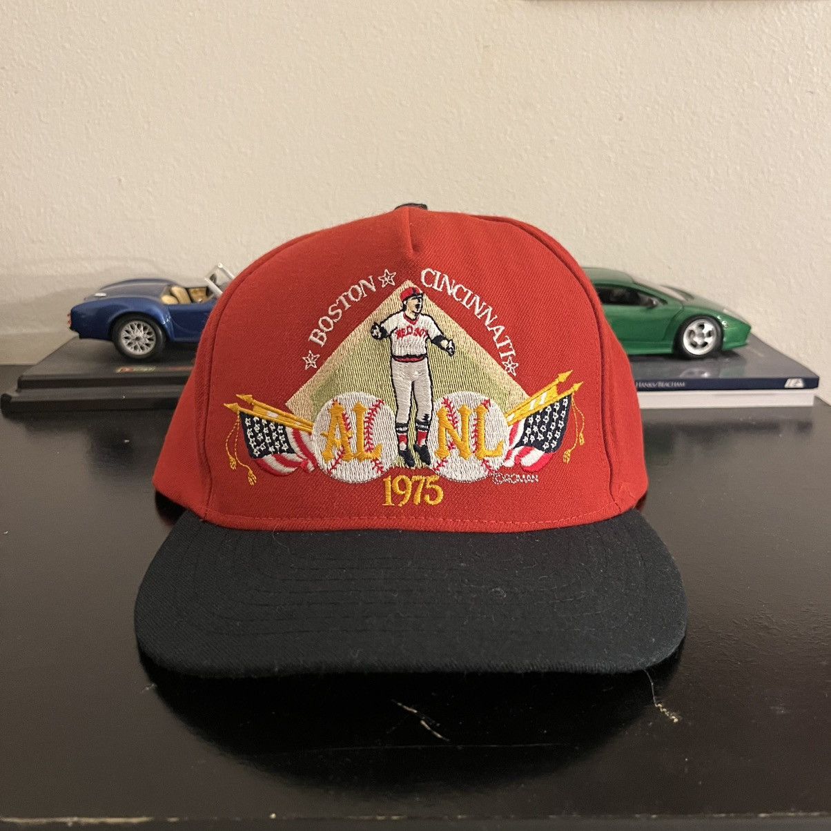 Other Carlton Fisk 1975 World Series Home Run Commemorative Hat Size ONE SIZE - 1 Thumbnail