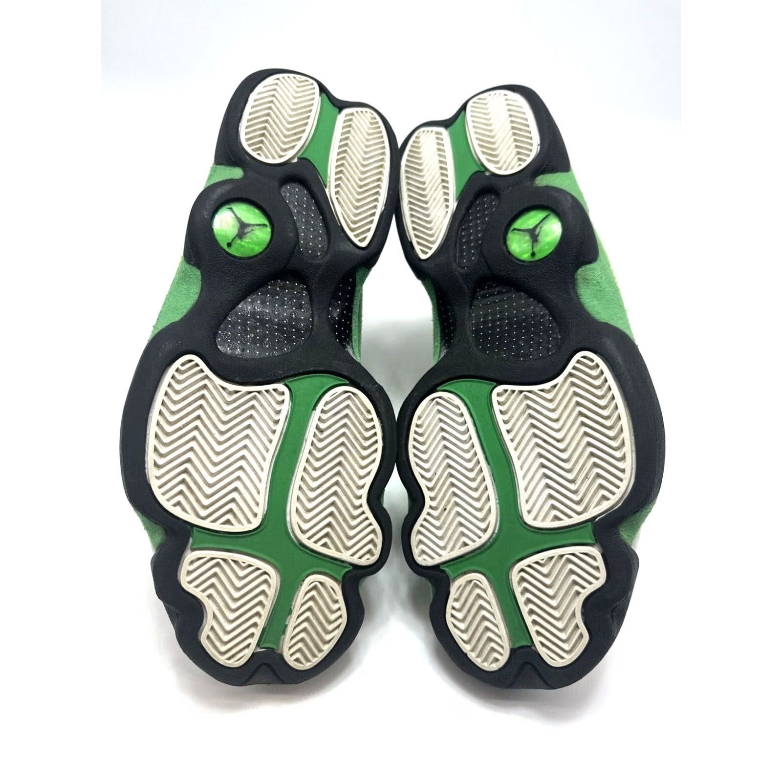 Jordan Brand Jordan 13 Retro Lucky Green 2020 - DB6537-113 Mens Size 10 Sneaker White/Black/Lucky Green Shoes Athletic Leather Air Jordan 13 Mens Size US 10 / EU 43 - 6 Thumbnail