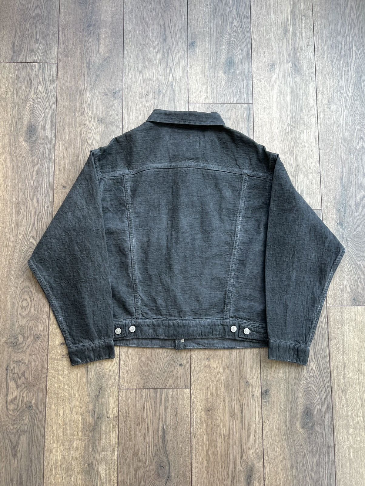 Stussy x Levi's Jacquard Trucker Jacket Black Medium