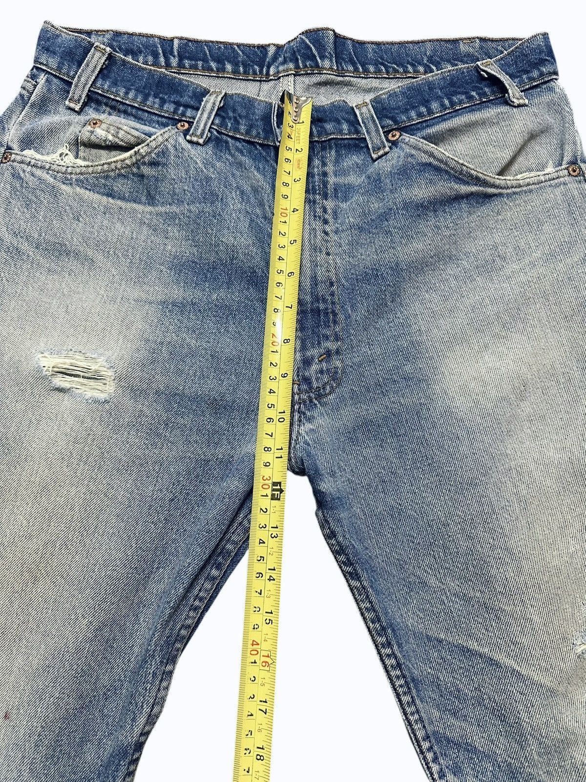 Levi's Vintage Levi's 505 Faded Wash With Loose Style Baggy Size US 35 - 15 Thumbnail