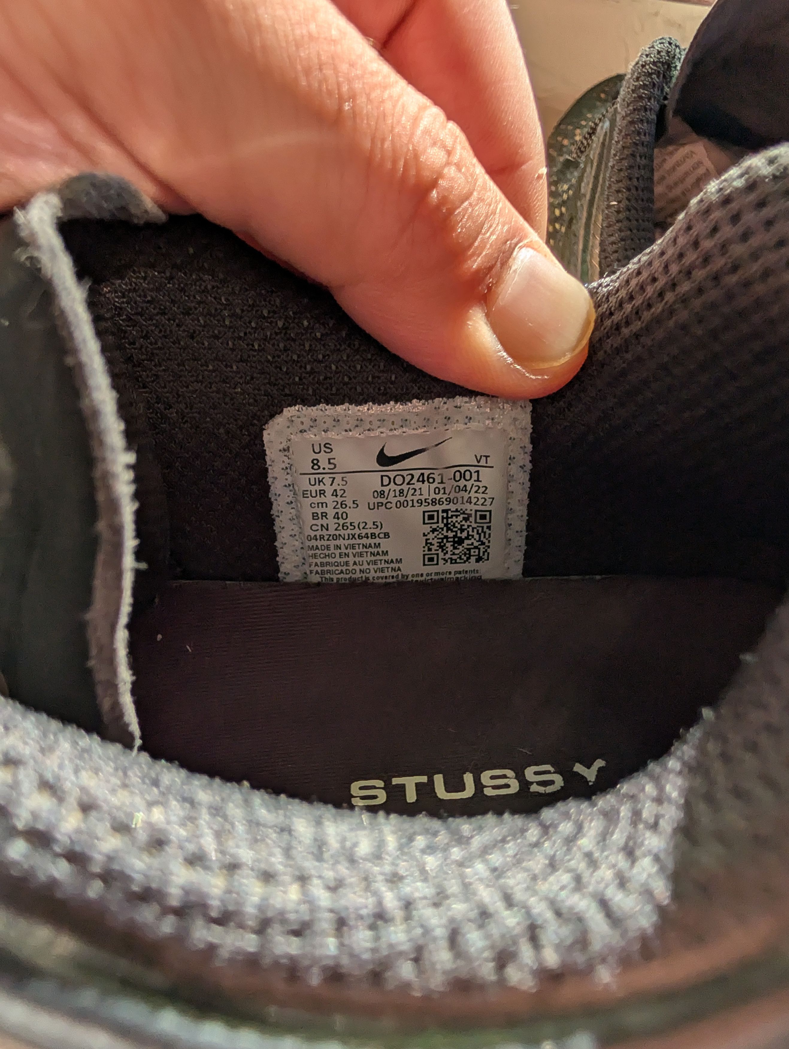 Nike × Stussy Stussy x Nike AF1 Size US 8.5 / EU 41-42 - 7 Thumbnail