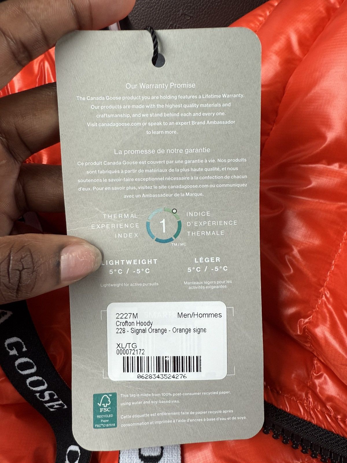 Canada Goose Canada Goose Quilted Jacket Size US XL / EU 56 / 4 - 5 Thumbnail