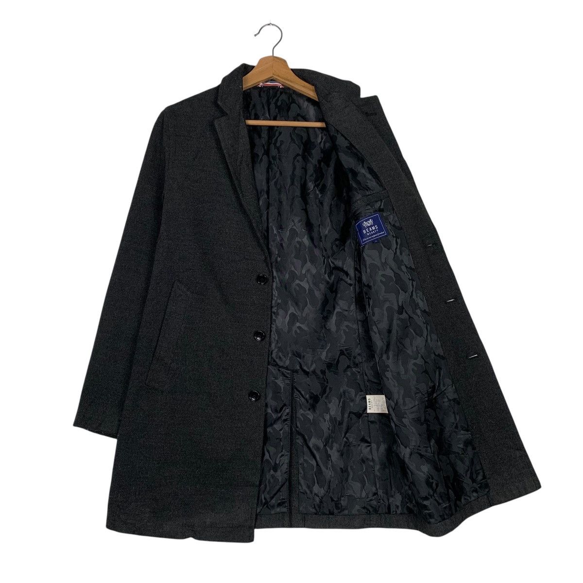 Beams Plus Beams Heart Black Coat Size US S / EU 44-46 / 1 - 9 Thumbnail