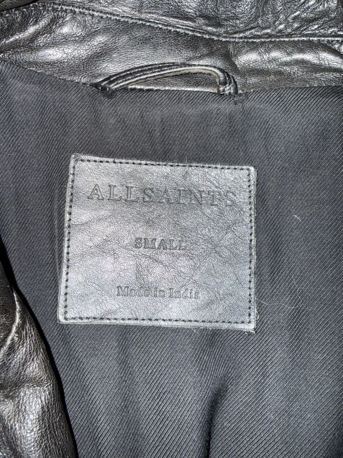 Allsaints AllSaints Leather Jacket Size US S / EU 44-46 / 1 - 2 Thumbnail