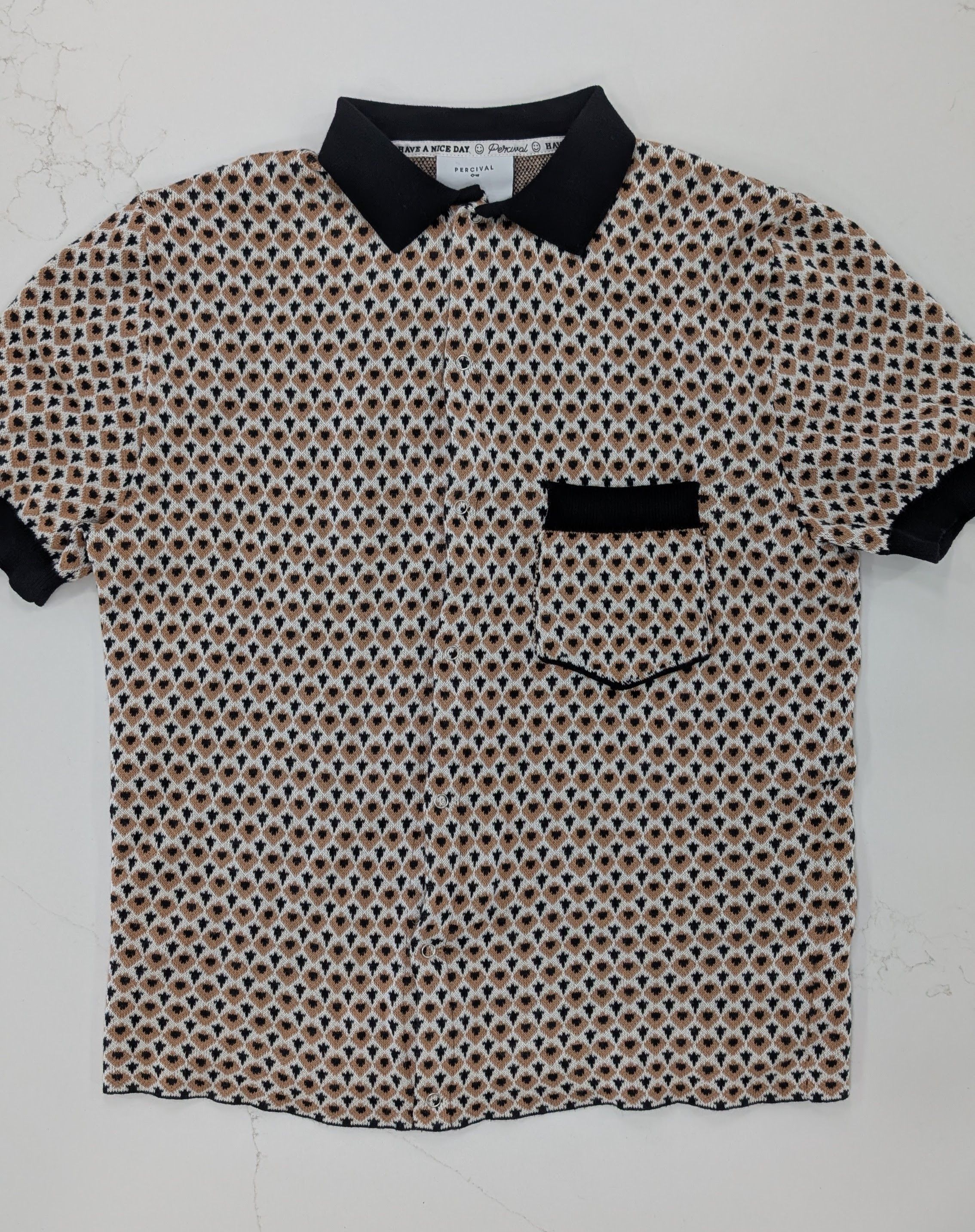 Percival Percival Casa Piccante Knit Polo Small Size US S / EU 44-46 / 1 - 1 Thumbnail