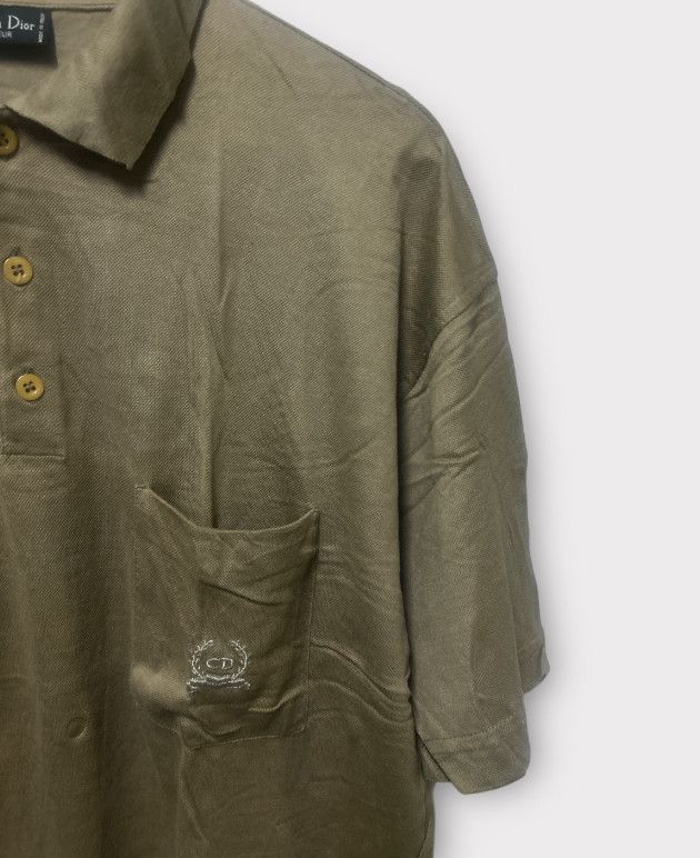 Christian Dior Monsieur Vintage Chistian Dior Monsieur Polo Shirts Size US M / EU 48-50 / 2 - 2 Thumbnail