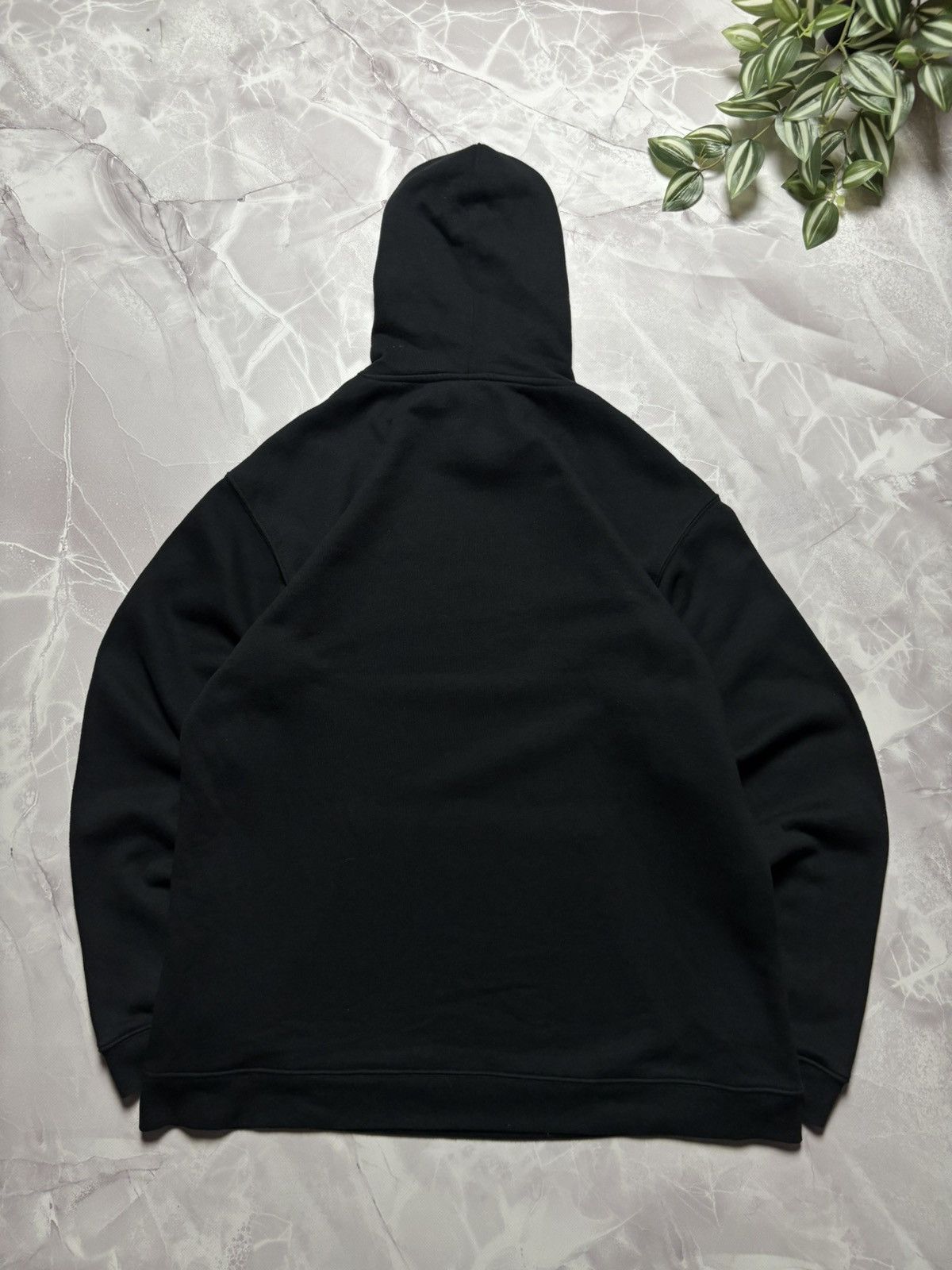 Quiksilver Vintage Y2K Quiksilver Hoodie Big Logo Skate Black Mens L Size US L / EU 52-54 / 3 - 8 Thumbnail