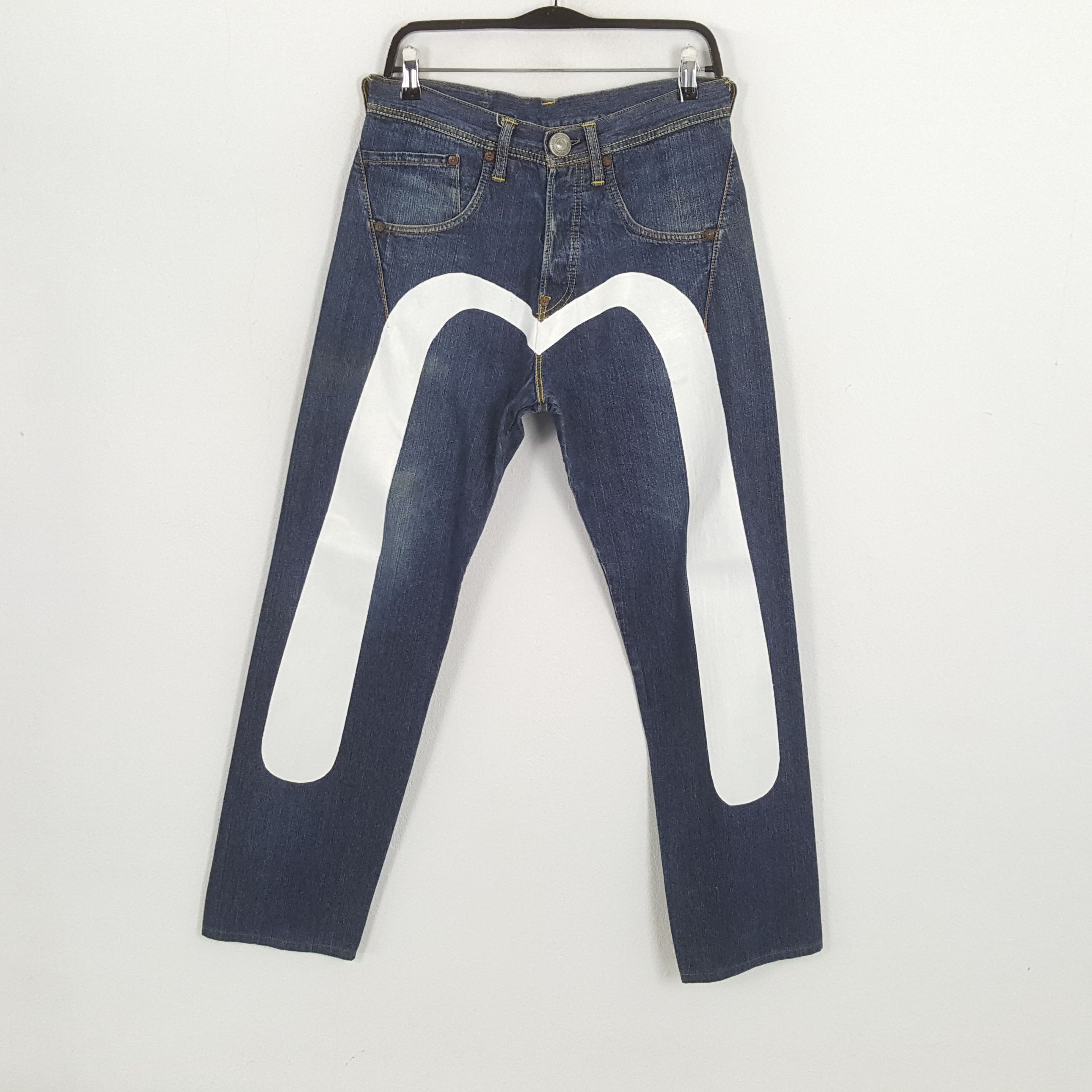 Japanese Brand × Vintage EVISU Japanese Brand Streetwear Custom Daicock Jeans Size US 30 / EU 46 - 1 Thumbnail