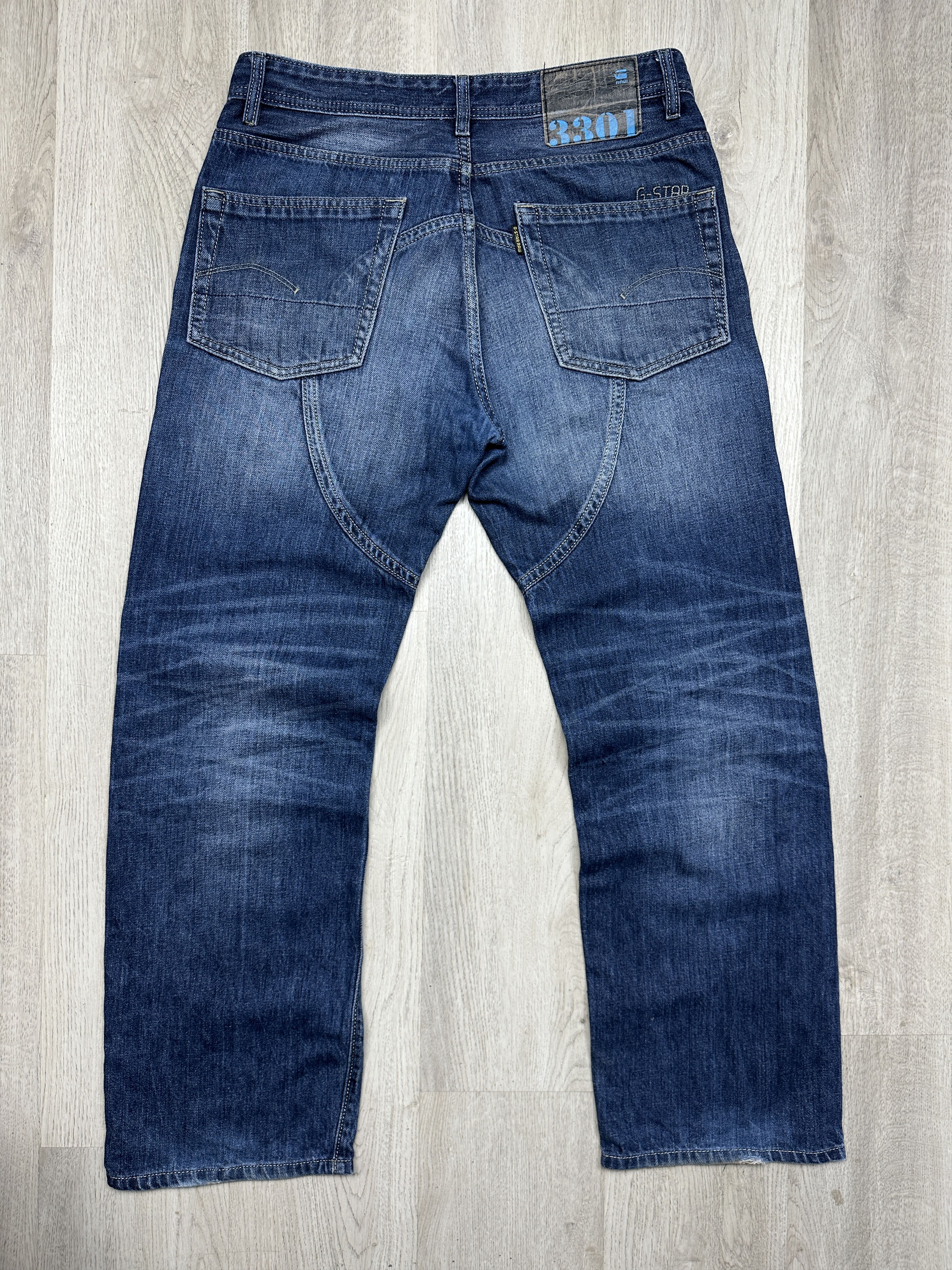 G-Star G Star Raw Vintage Mens Denim Pants Double Knee Jeans Size US 34 / EU 50 - 7 Thumbnail