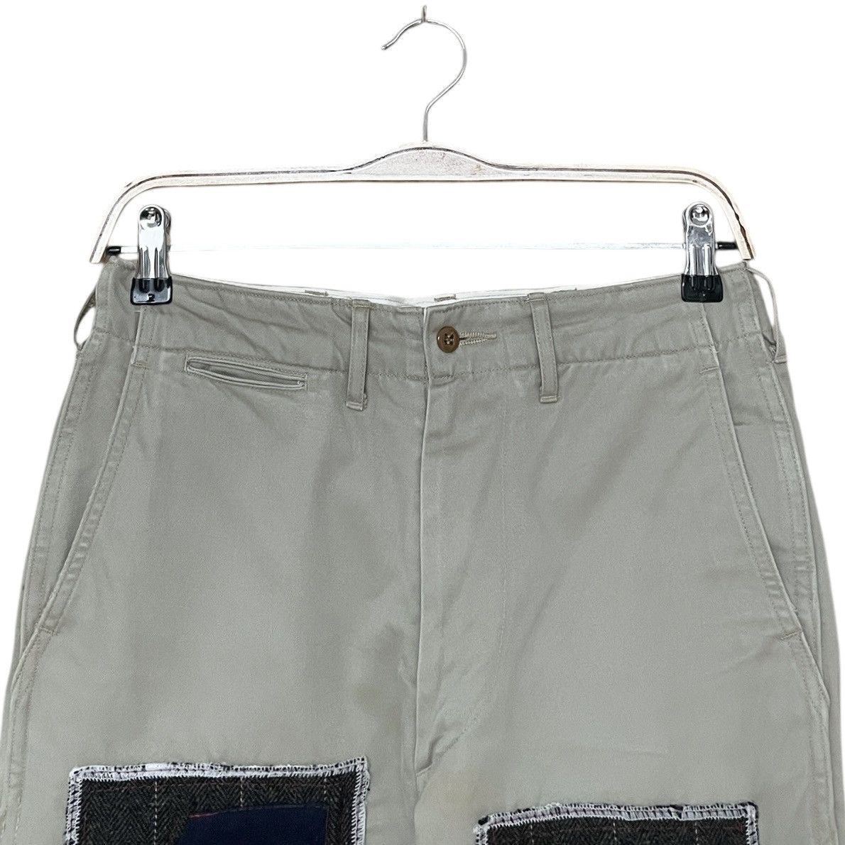Buzz Rickson's Vintage Japanese Brand Buzz Rickson Patchwork Pants 1990s Size US 27 - 3 Thumbnail