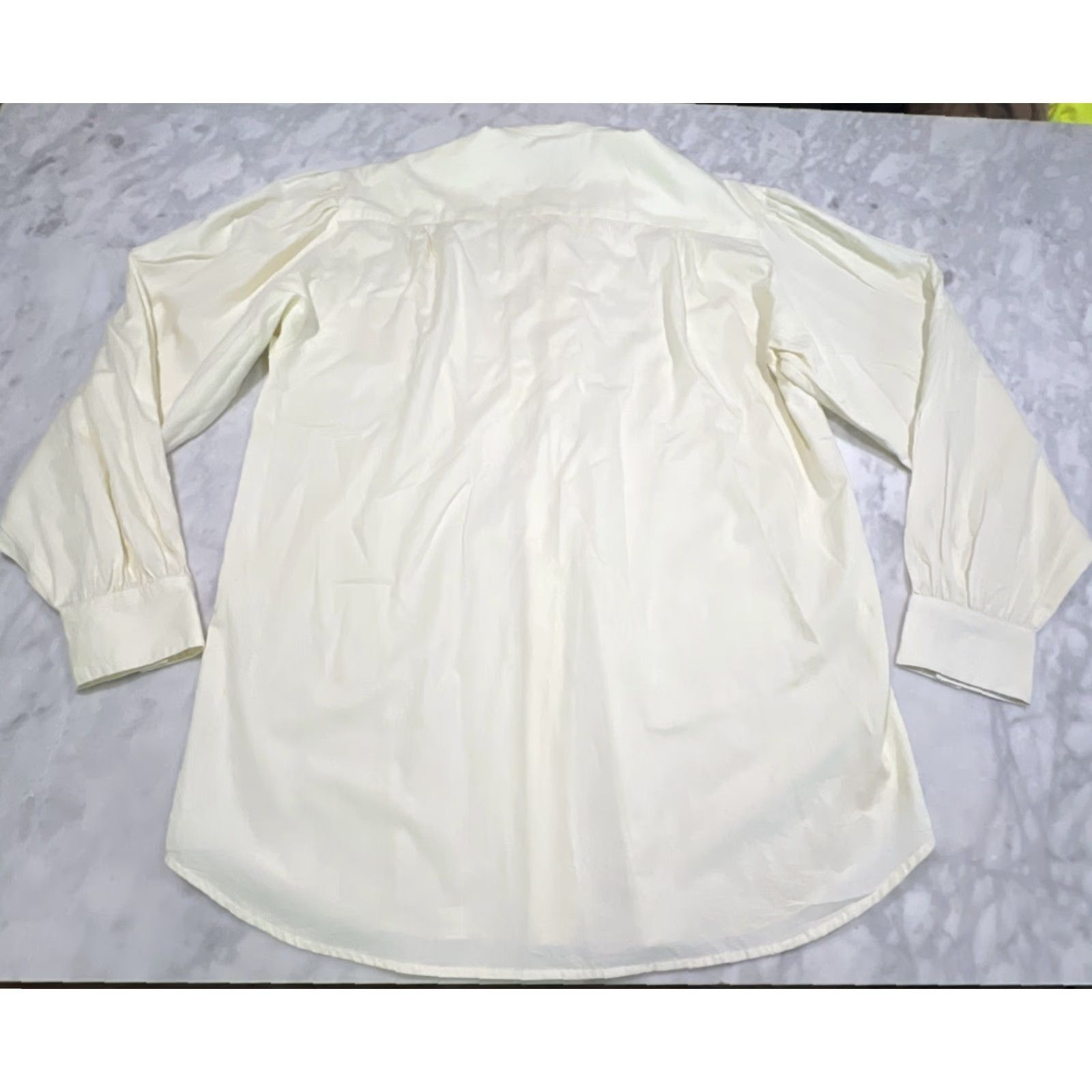 Vintage VINTAGE Frontier Classics Western Shirt Button-Up Men’s Large Yellow Long Sleeve Cotton Size US L / EU 52-54 / 3 - 4 Thumbnail