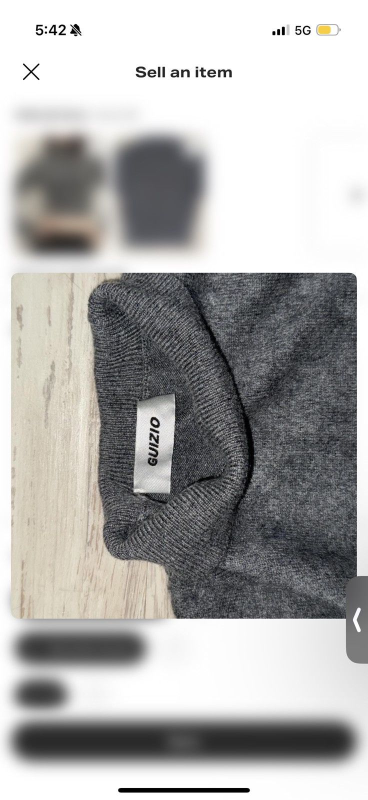 Guizio Guizio Cashmere Sweater Size S / US 4 / IT 40 - 3 Thumbnail
