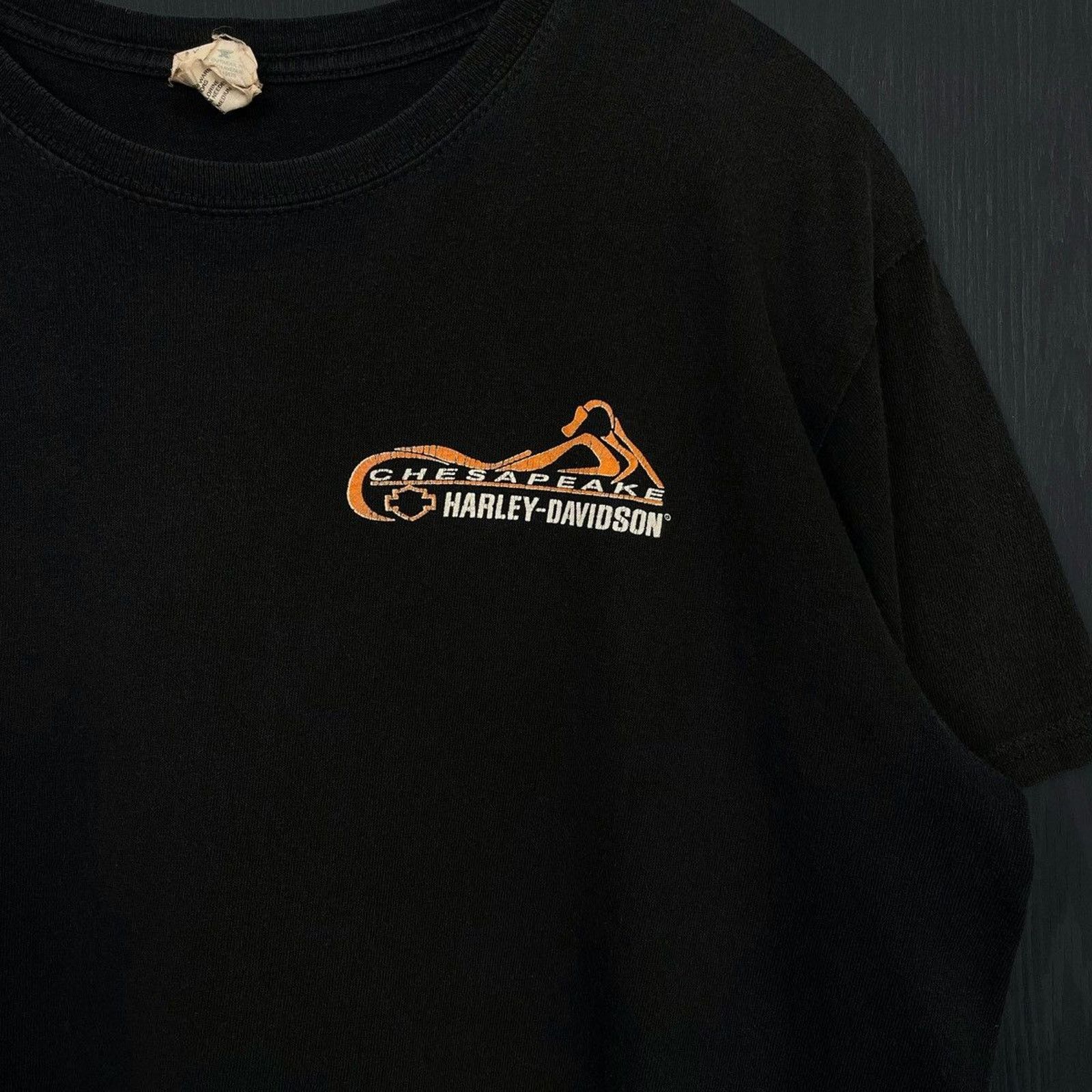 Anvil × Harley Davidson × Japanese Brand 🇺🇸HARLEY-D Chesapeake, MD Eagle T Size US M / EU 48-50 / 2 - 5 Thumbnail