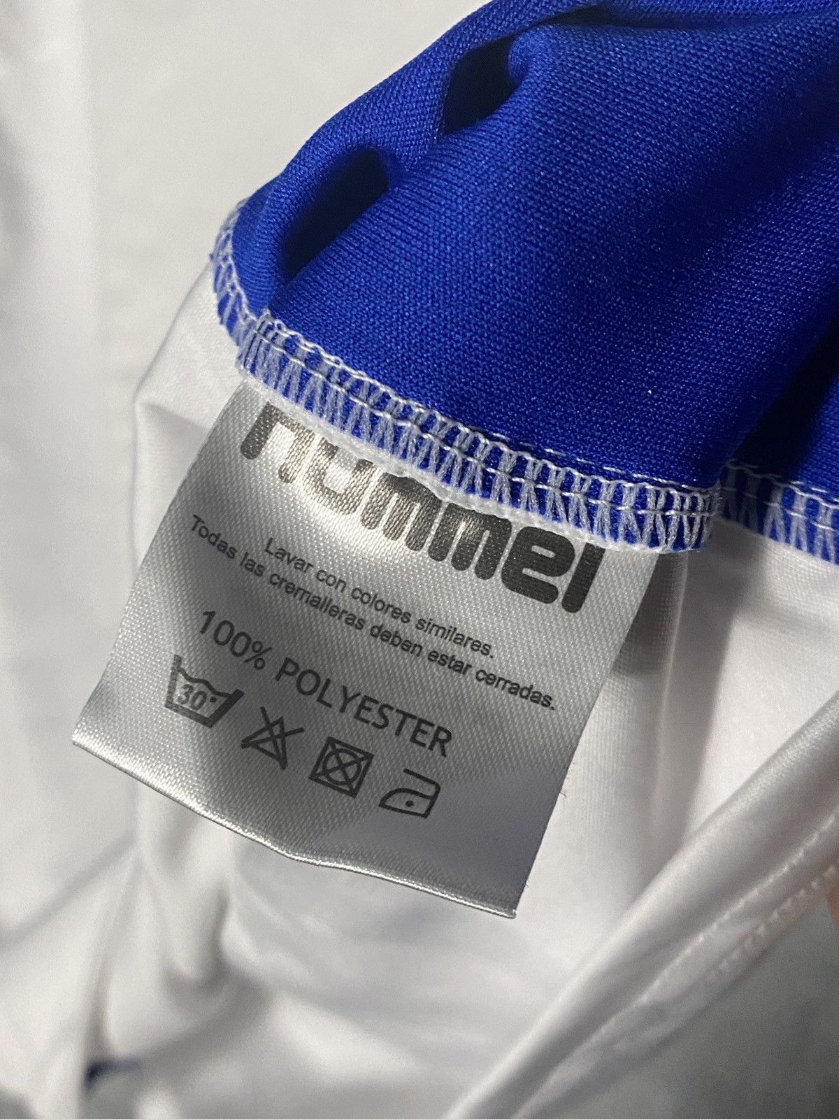 Hummel Vintage Tenerife Hummel Soccer Jersey La Liga Size US M / EU 48-50 / 2 - 2 Thumbnail