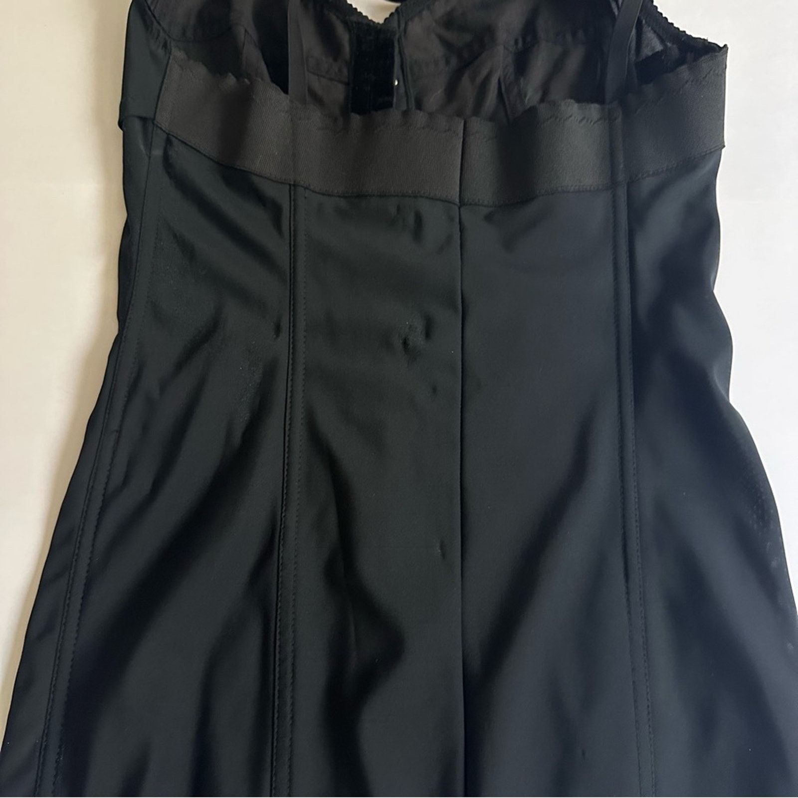 Dolce & Gabbana VINTAGE Black Satin Lingerie Corset Bustier Dress IT 42 Size M / US 6-8 / IT 42-44 - 9 Thumbnail