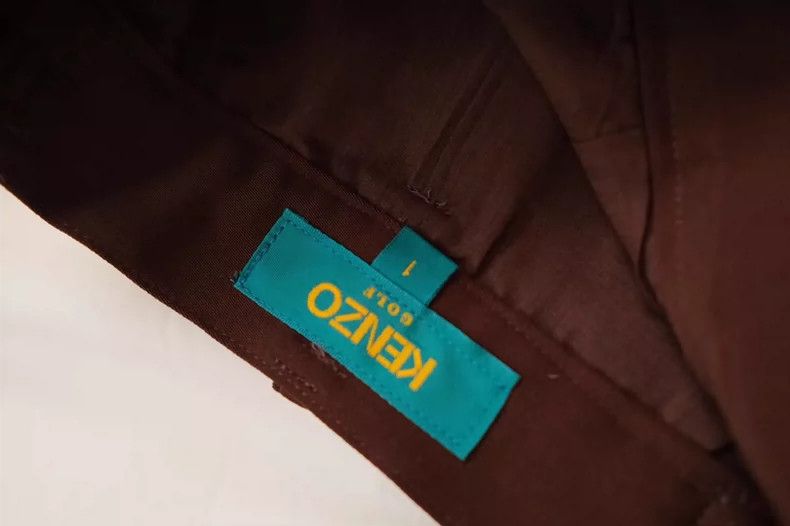 Kenzo KENZO size1 Chocolate mousse skirt pants Size 24" / US 00 / IT 34 - 7 Thumbnail