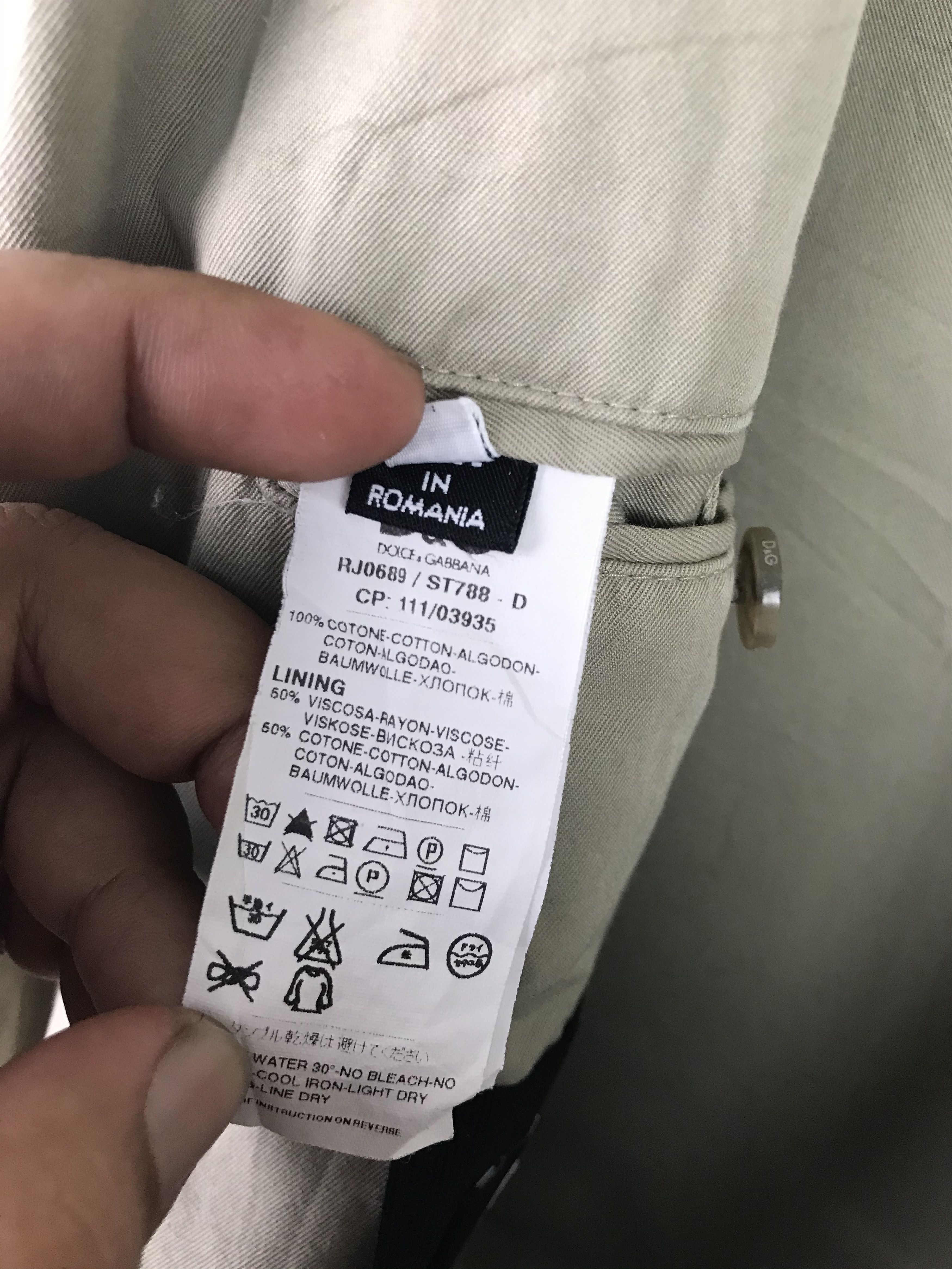 Dolce & Gabbana Luxury Dolce Gabbana D&G Button Jacket Size US M / EU 48-50 / 2 - 9 Thumbnail
