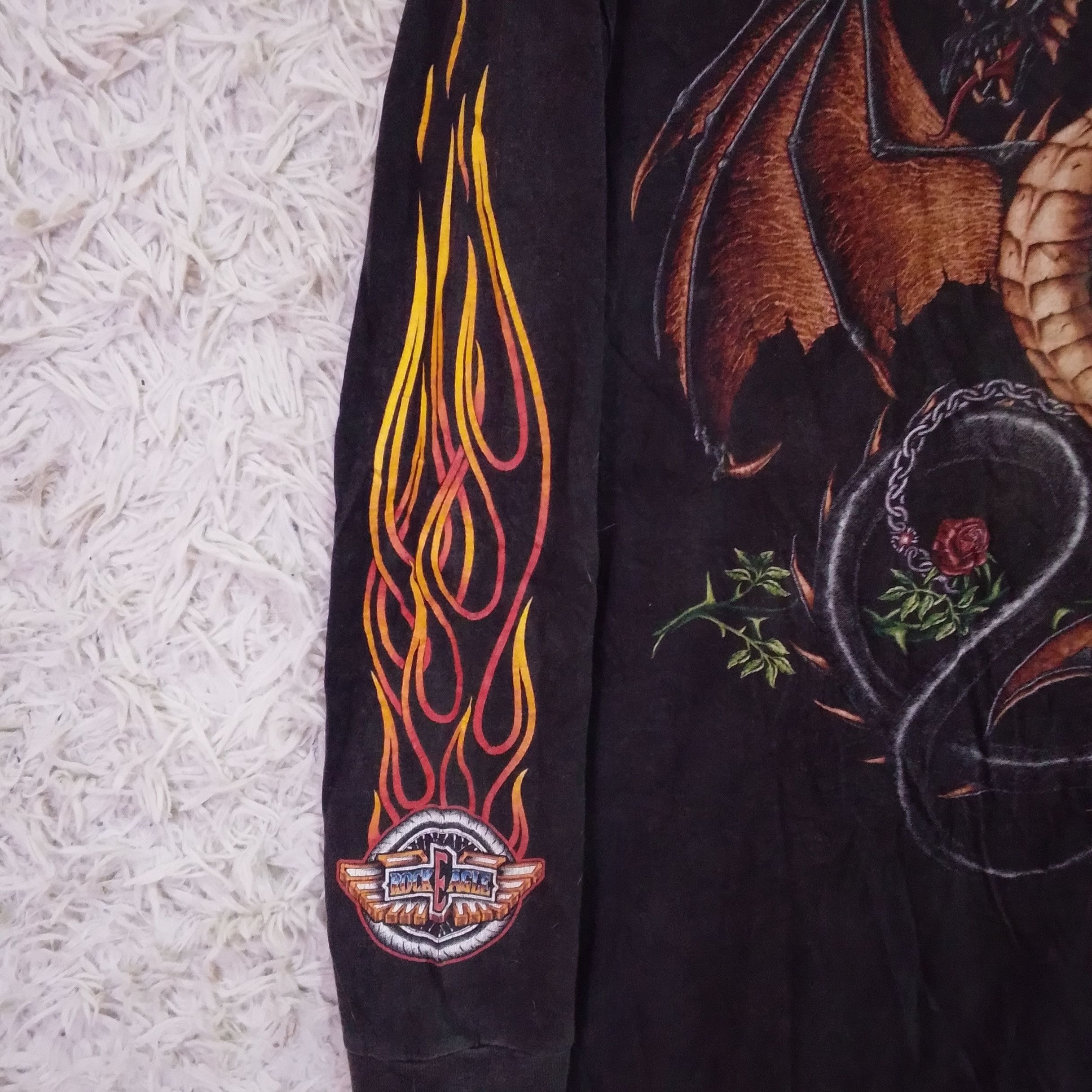 Vintage Rock Eagle Dragon Tee Size US L / EU 52-54 / 3 - 5 Thumbnail