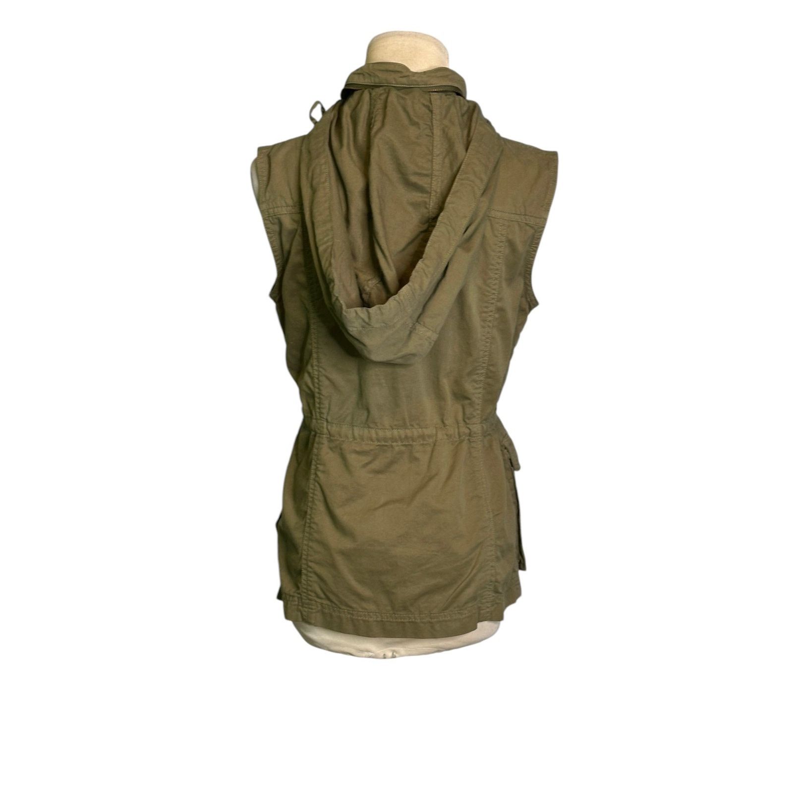 J.Crew J.Crew Classic twill Chino green hoodie vest jacket size XS Size XS / US 0-2 / IT 36-38 - 8 Thumbnail