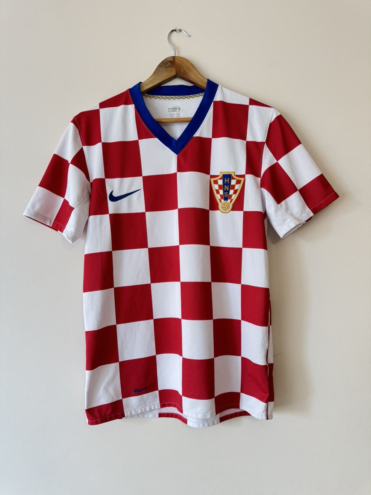 Nike Vintage Croatia 2008-2009 Home Soccer Jersey Football Shirt Size US S / EU 44-46 / 1 - 1 Thumbnail