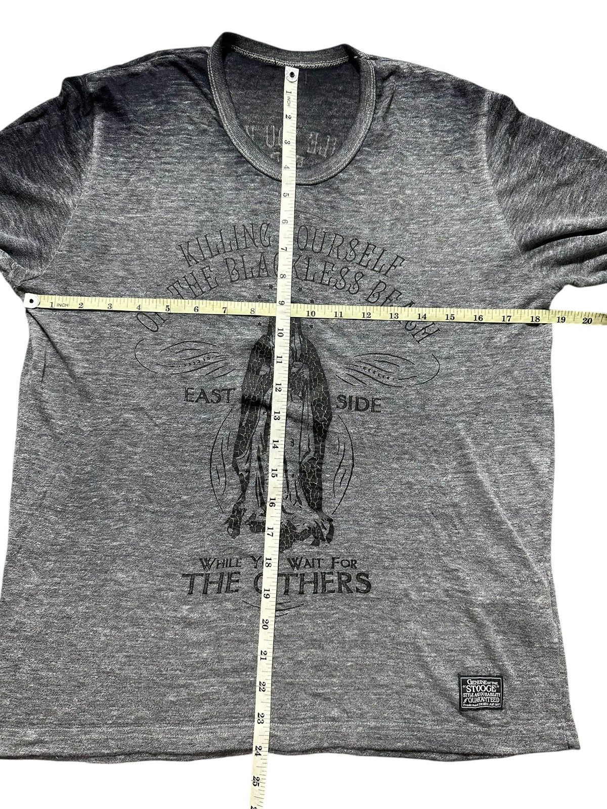 20471120 SICK TRASHED STOOGE JESUS TEE LONG SLEEVE IFSIX LGB STYLE Size US S / EU 44-46 / 1 - 9 Thumbnail