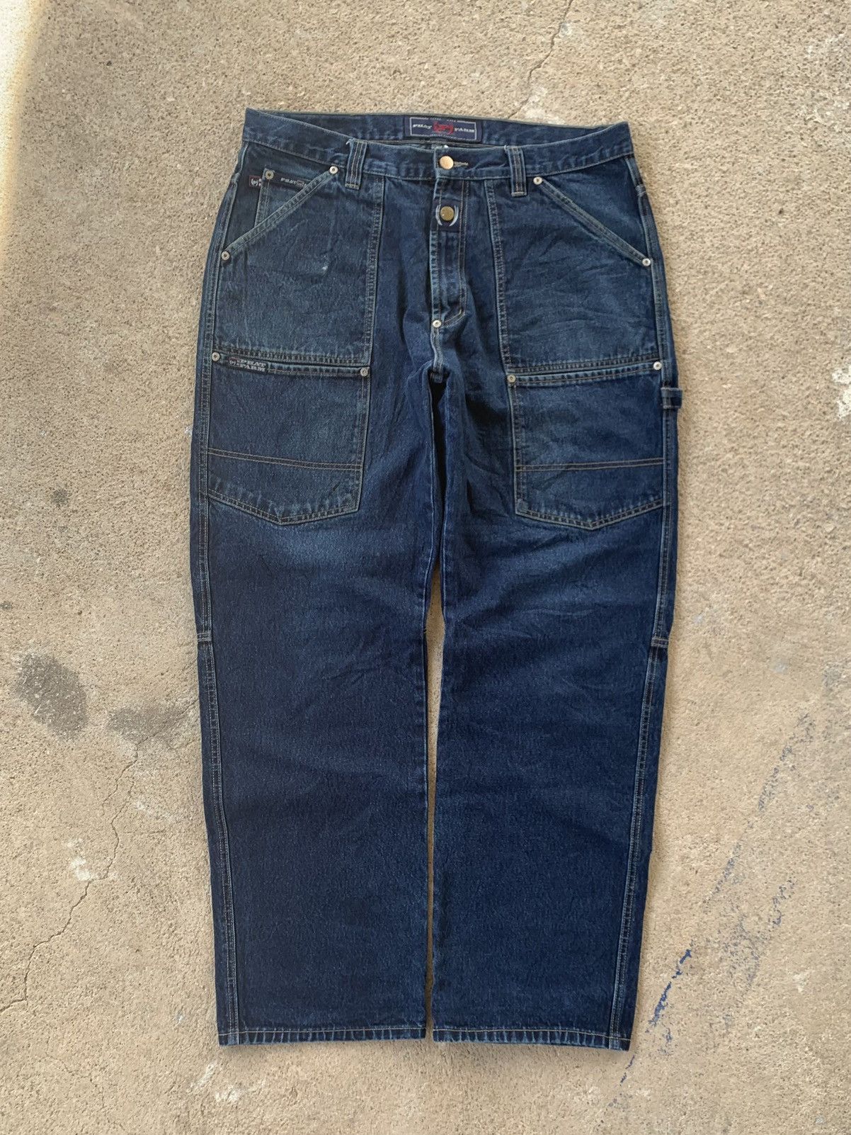 JNCO × Phat Farm Vintage Y2k phat frame carpenter jeans pants Size US 38 / EU 54 - 1 Thumbnail