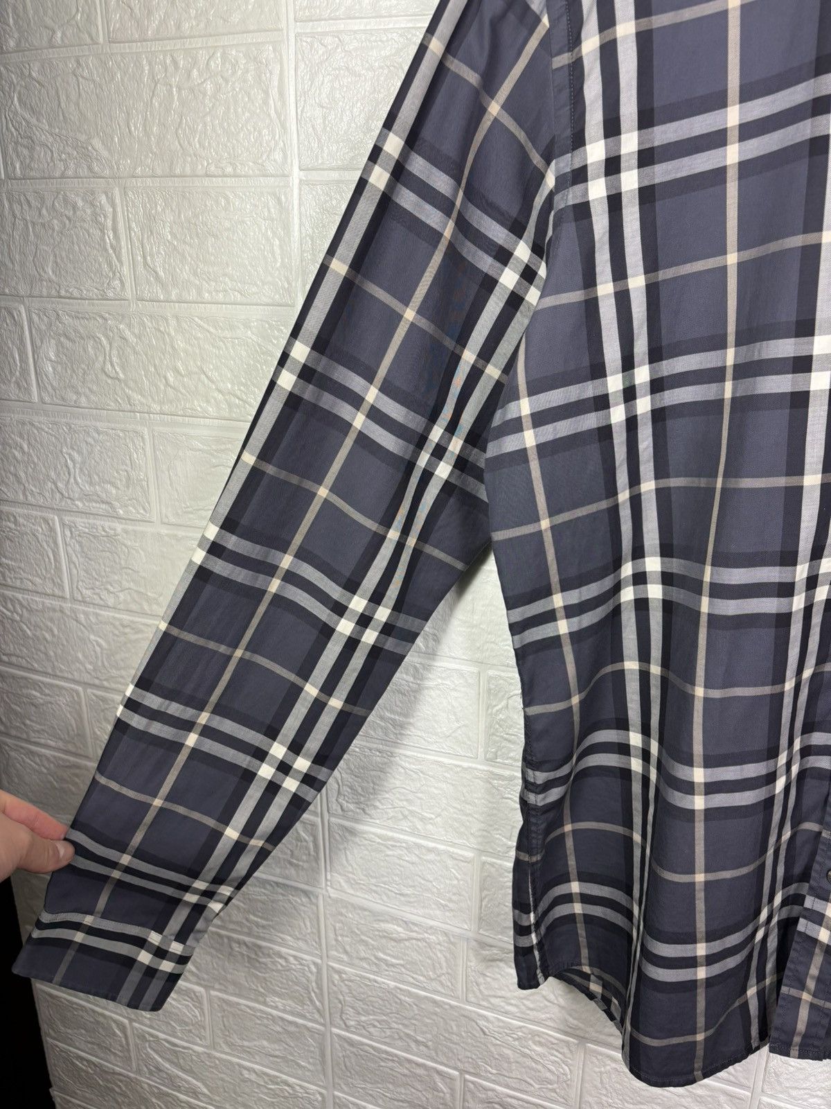 Burberry Burberry London Nova Check Long Sleeve Shirt Size M Size US M / EU 48-50 / 2 - 7 Thumbnail