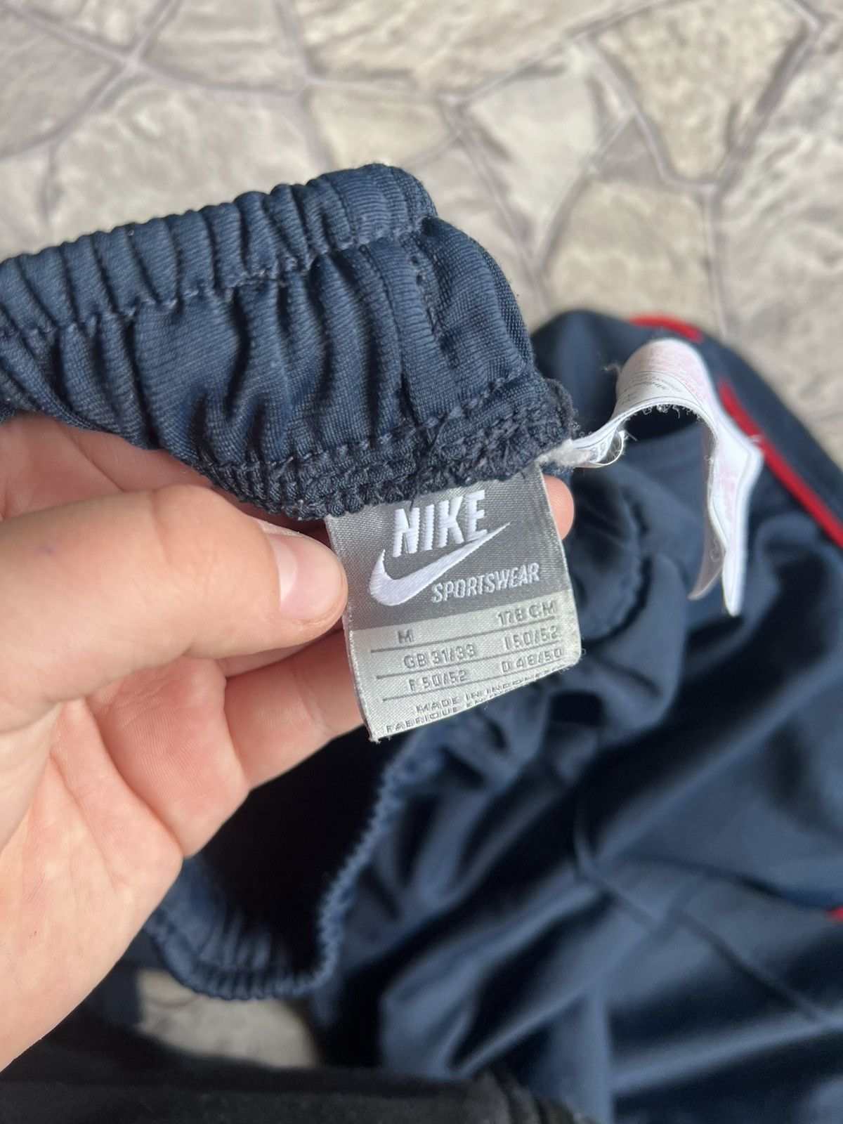 Nike Vintage Nike Pants Y2K Swoosh Ninja Style Baggy Sweatpants Size US 34 / EU 50 - 5 Thumbnail