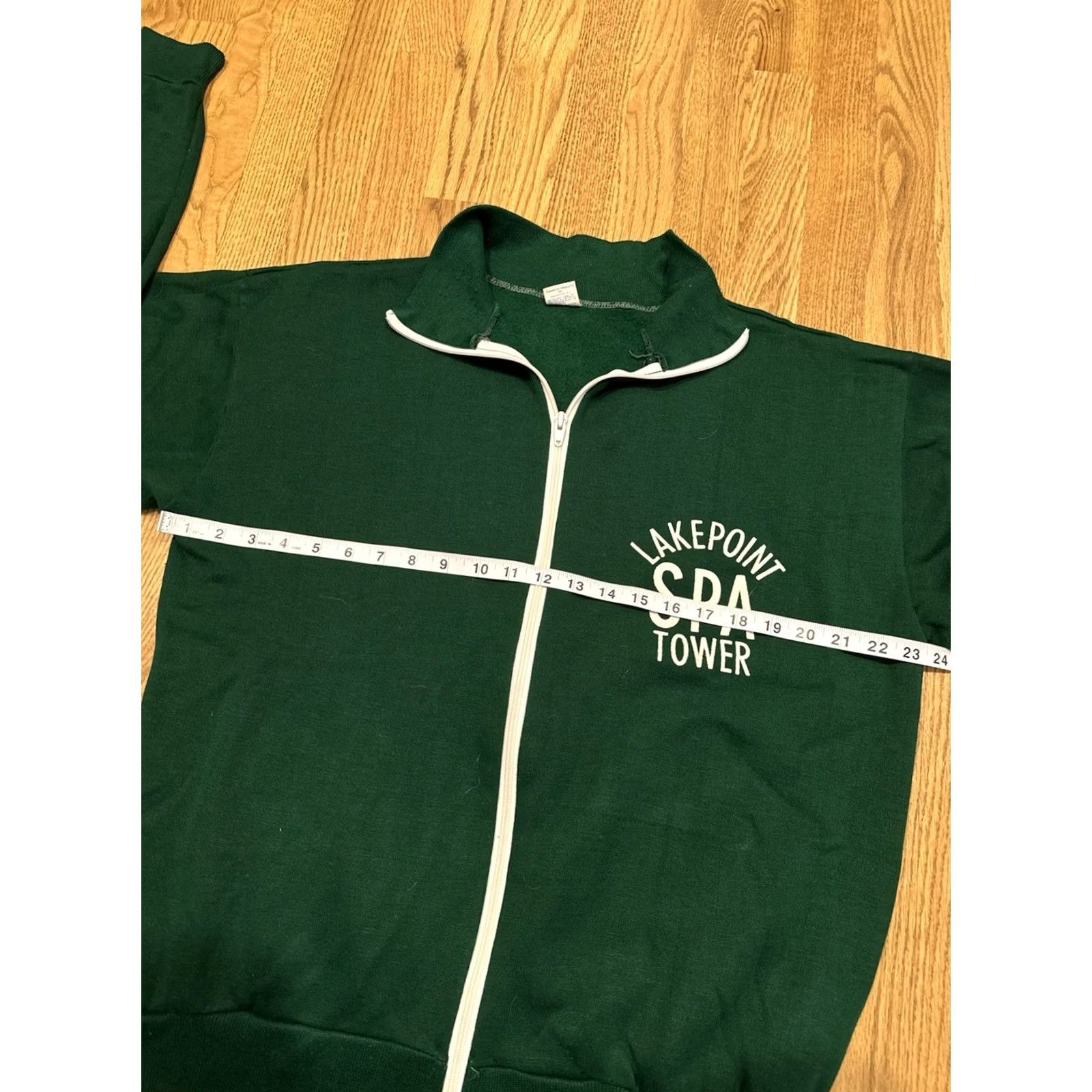 Champion VINTAGE Champion Track Jacket Mens XL 70s Blue Zip Up Bar Tag Green Vtg Size US XL / EU 56 / 4 - 6 Thumbnail