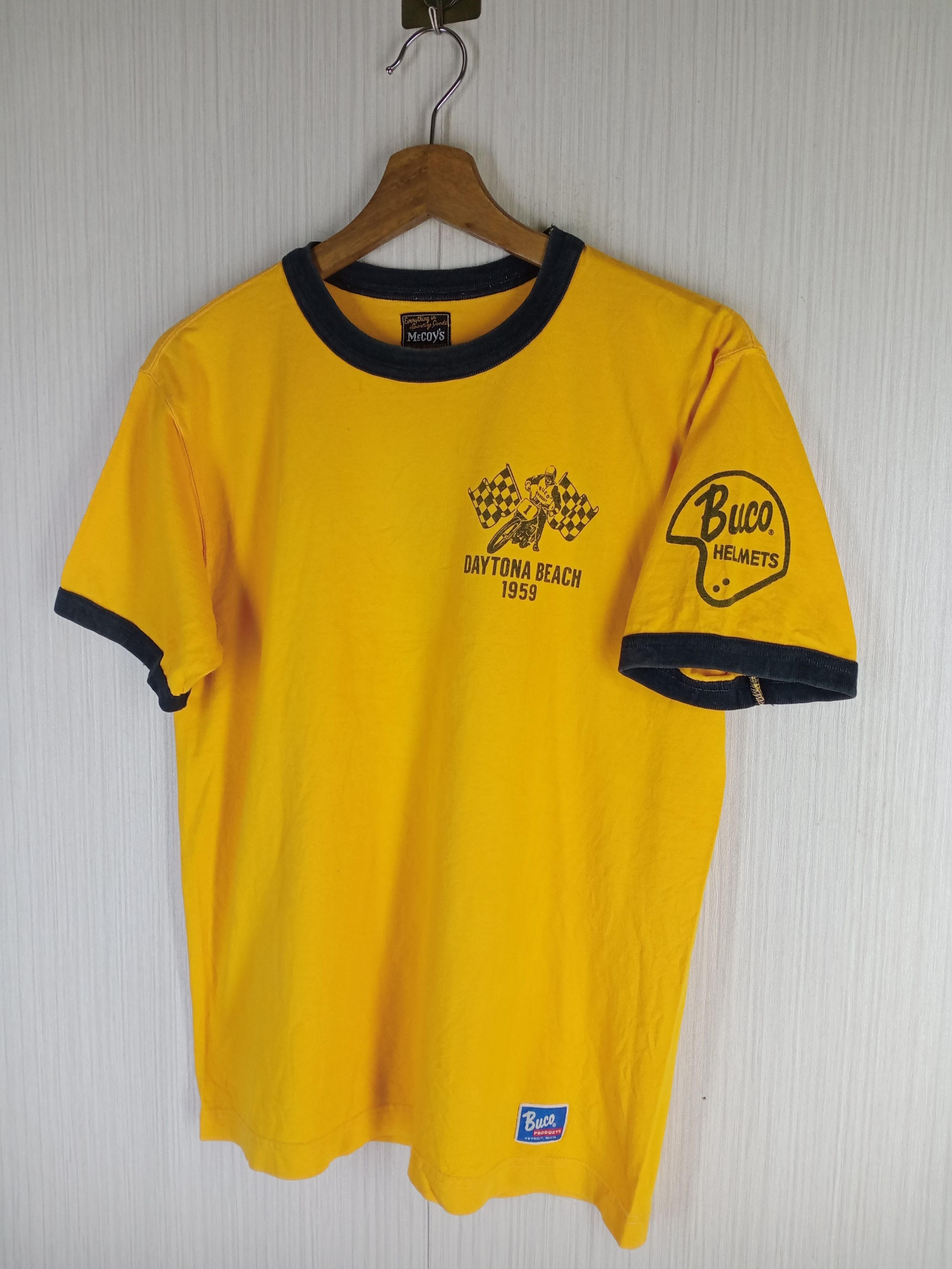 The Real McCoy's Rare Vintage The Real McCoy's Daytona Beach Motorcycle Races Size US M / EU 48-50 / 2 - 2 Thumbnail