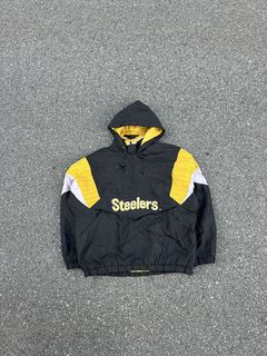 NFL - Pittsburgh Steelers - 90s Starter Hooded 1/2 Zip Pullover