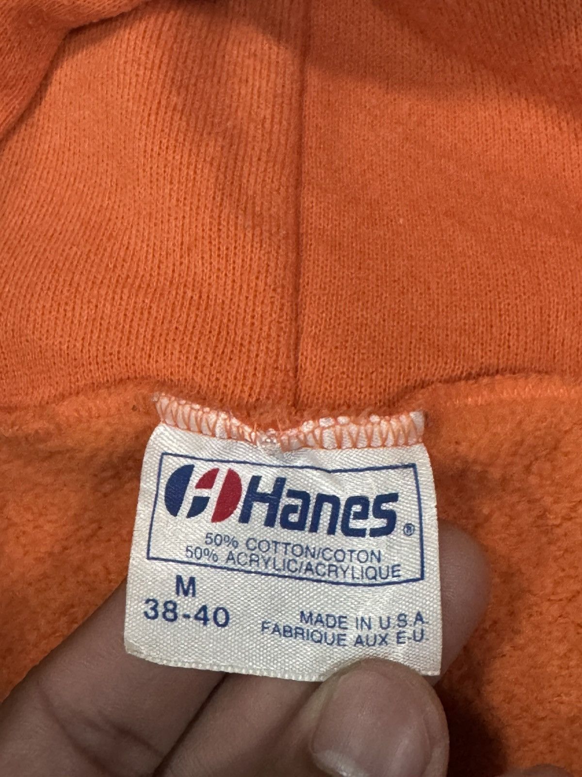 Vintage Vintage Hanes Plain Hoodie Size US M / EU 48-50 / 2 - 8 Thumbnail