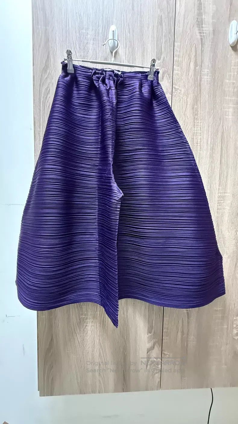 Issey Miyake Issey Miyake Pink & Purple Color-block Top Size L / US 10 / IT 46 - 5 Thumbnail