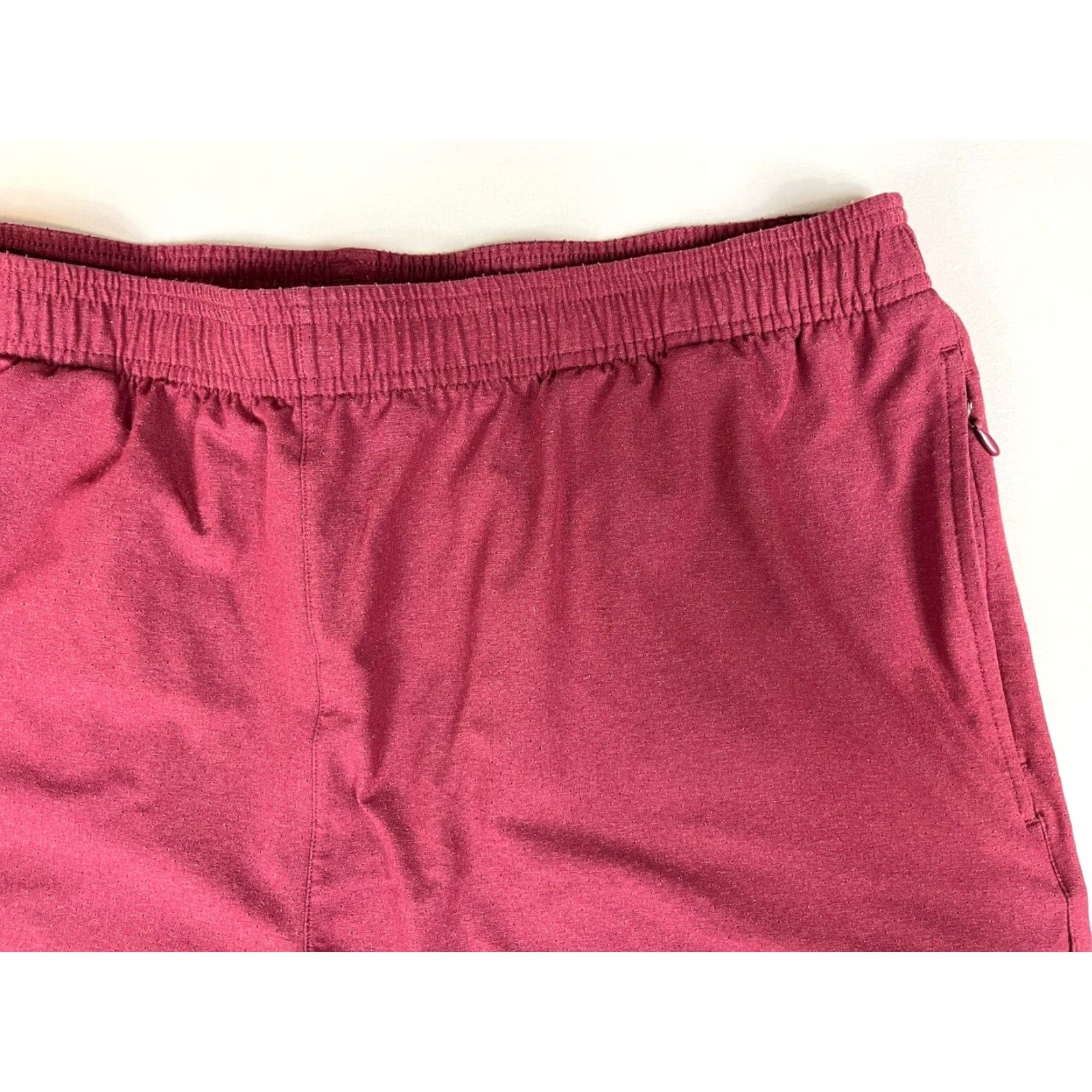 Rhone Rhone Men's Athletic Shorts Perforated XL Red - Breathable Drawstring Lightweight Elastic Waist 6.5 Inseam Athletic - Regular Size Sports Shorts Mens Size US 36 / EU 52 - 6 Thumbnail