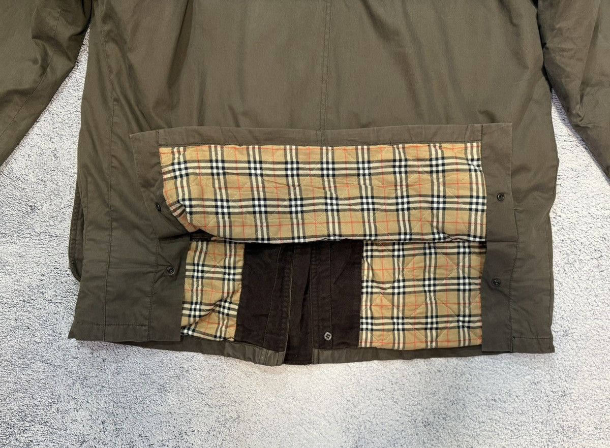 Burberry Burberrys Mens Vintage Brown Jacket Nova Check Lined 56 Coat Size US XL / EU 56 / 4 - 15 Thumbnail