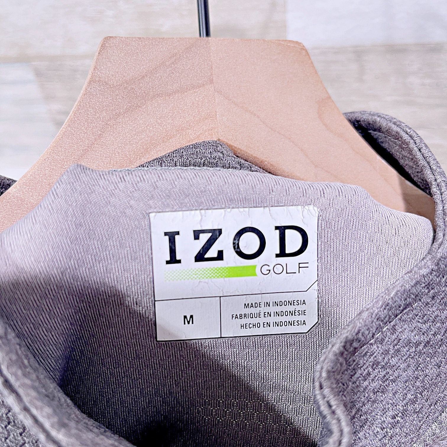 Izod IZOD Golf 1/4 Zip Performance Mesh Pullover Mens Medium Size US M / EU 48-50 / 2 - 6 Thumbnail