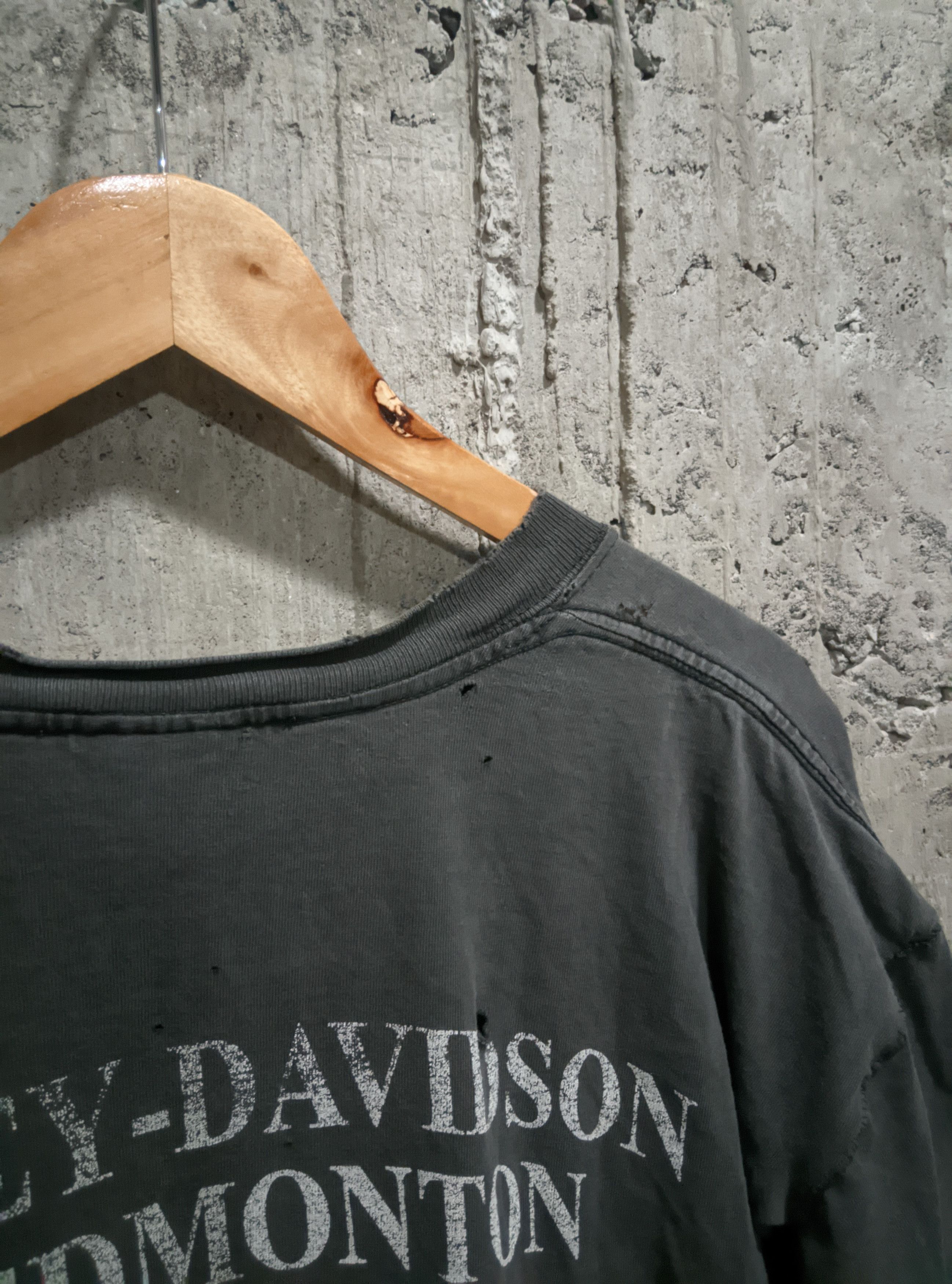 Harley Davidson Vintage 90s thrashed Harley Davidson distress grunge WCC ERD Size US XL / EU 56 / 4 - 11 Thumbnail