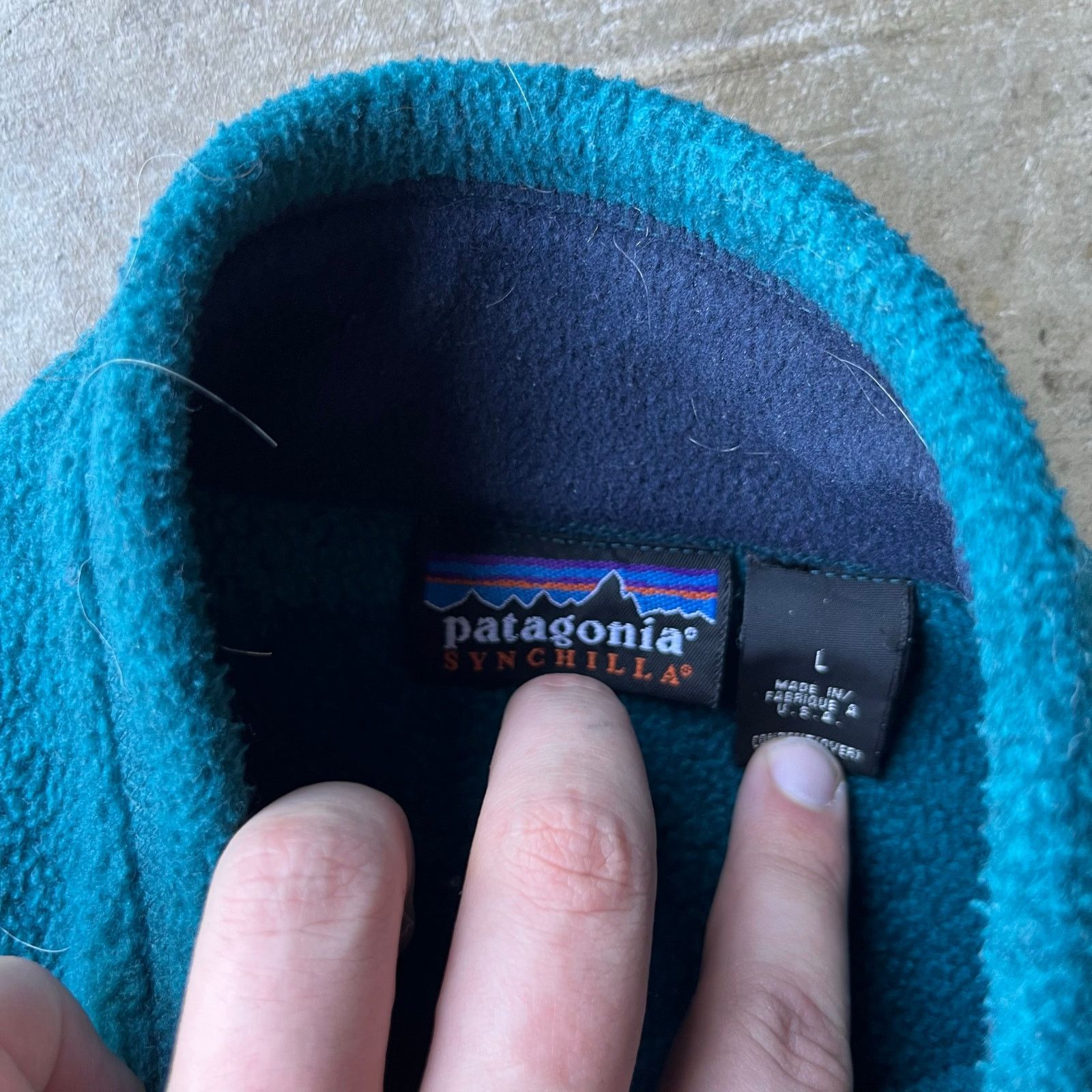 Vintage VINTAGE PATAGONIA SYNCHILLA FLEECE VEST JACKET USA 90S LARGE Size US L / EU 52-54 / 3 - 3 Thumbnail