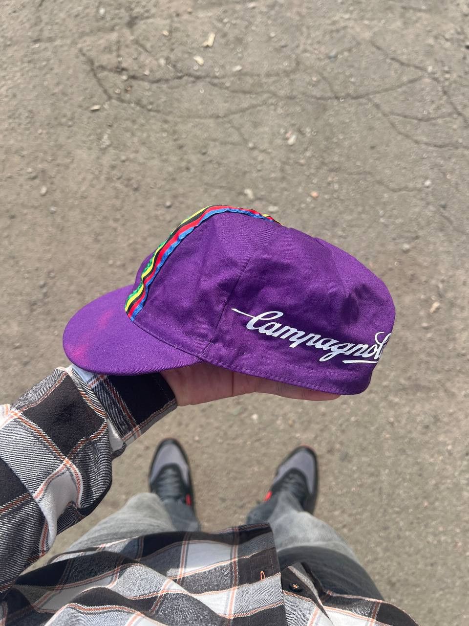 Vintage VERY RARE CAMPAGNOLO ITALY CYCLE RETRO HATS CAP Y2K 90s BIKE Size ONE SIZE - 1 Thumbnail