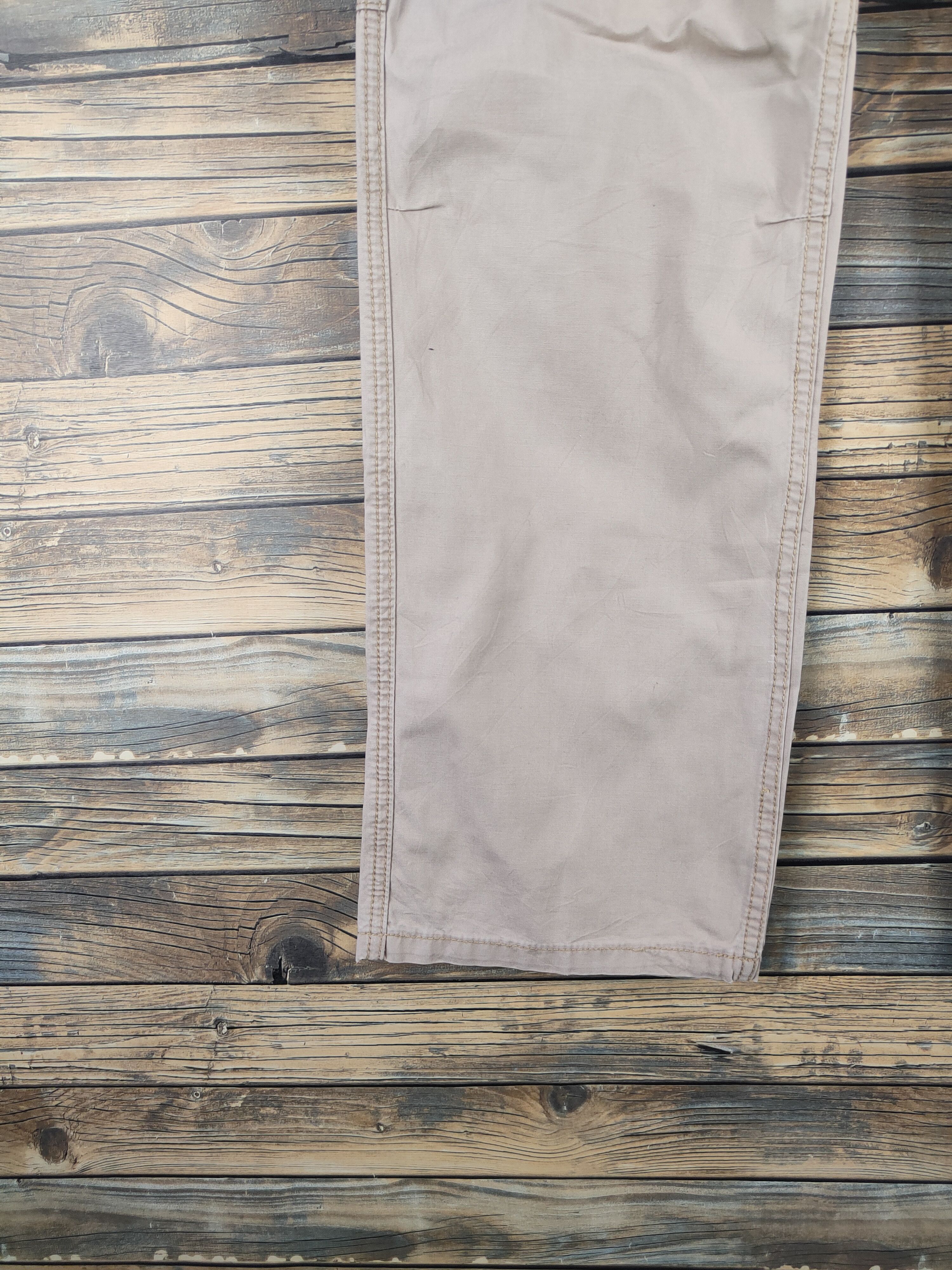 Japanese Brand DL Villand Beige Multipocket Cargo Pants #46-245T Size US 32 / EU 48 - 4 Thumbnail