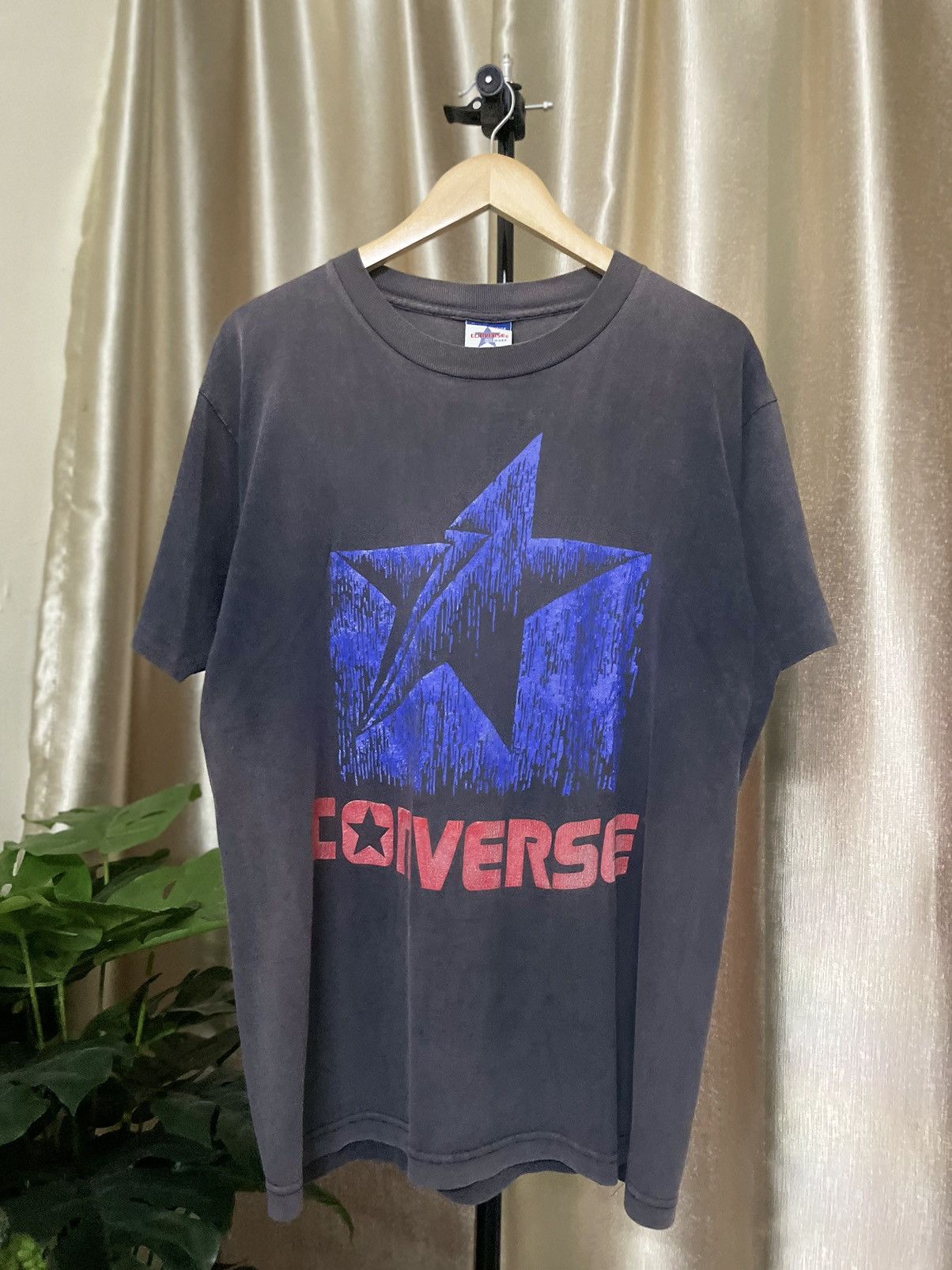 Converse × Vintage VINTAGE 80’ CONVERSE OFFICIAL PRODUCT TEE Size US XL / EU 56 / 4 - 1 Thumbnail