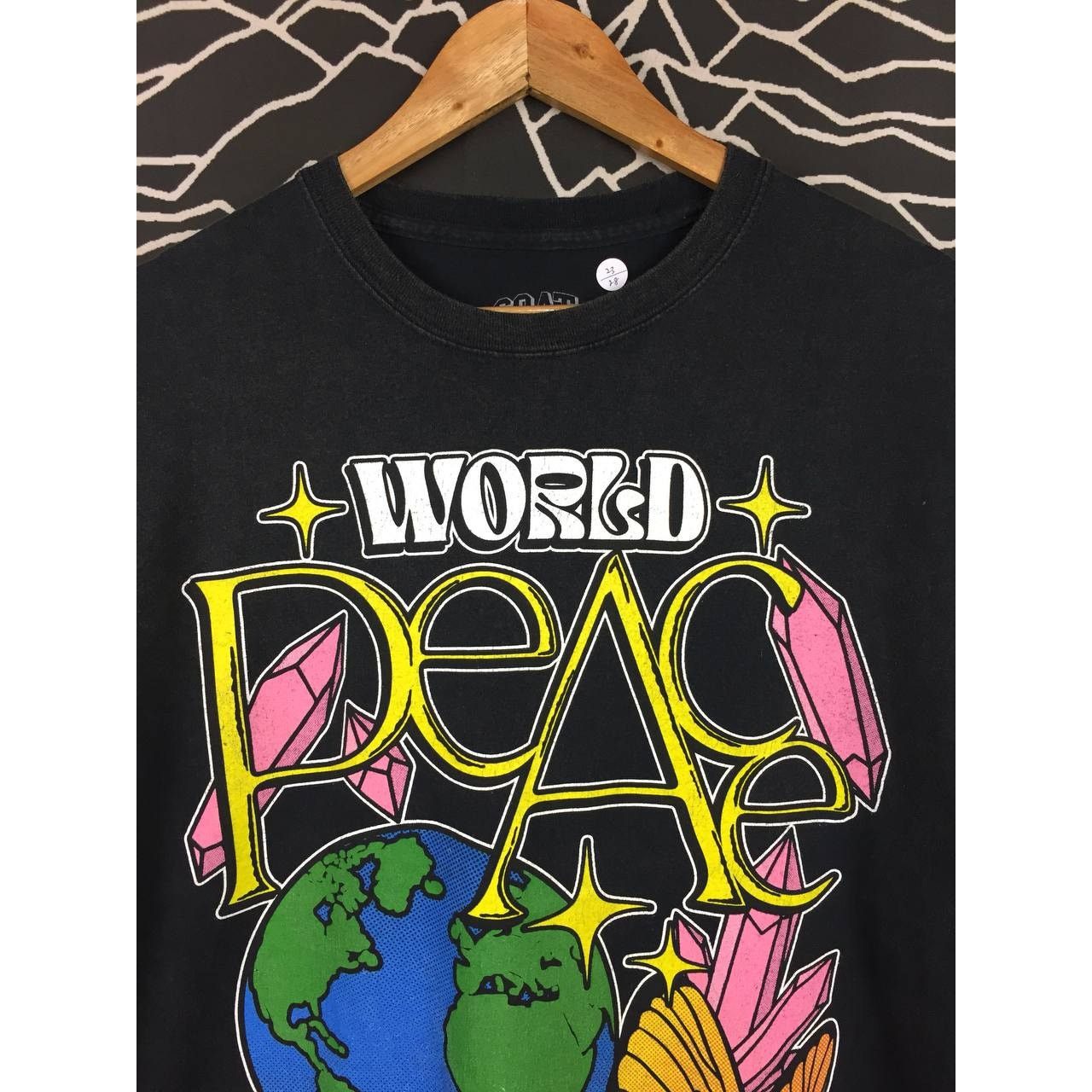 GOAT Crew × Vintage G.O.A.T Crew World Peace Pop Culture Streetwear Tee Size US L / EU 52-54 / 3 - 3 Thumbnail