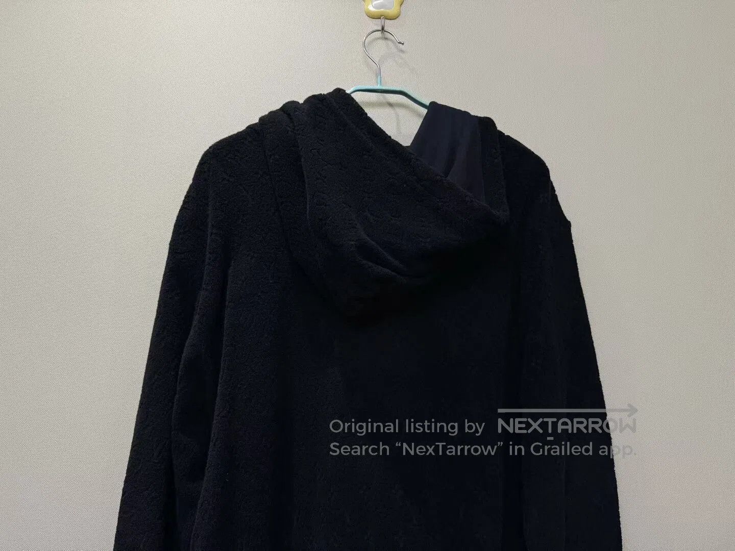 Louis Vuitton Louis Vuitton Black Towel Full Logo Zip-up Jacket| Size US L / EU 52-54 / 3 - 5 Thumbnail